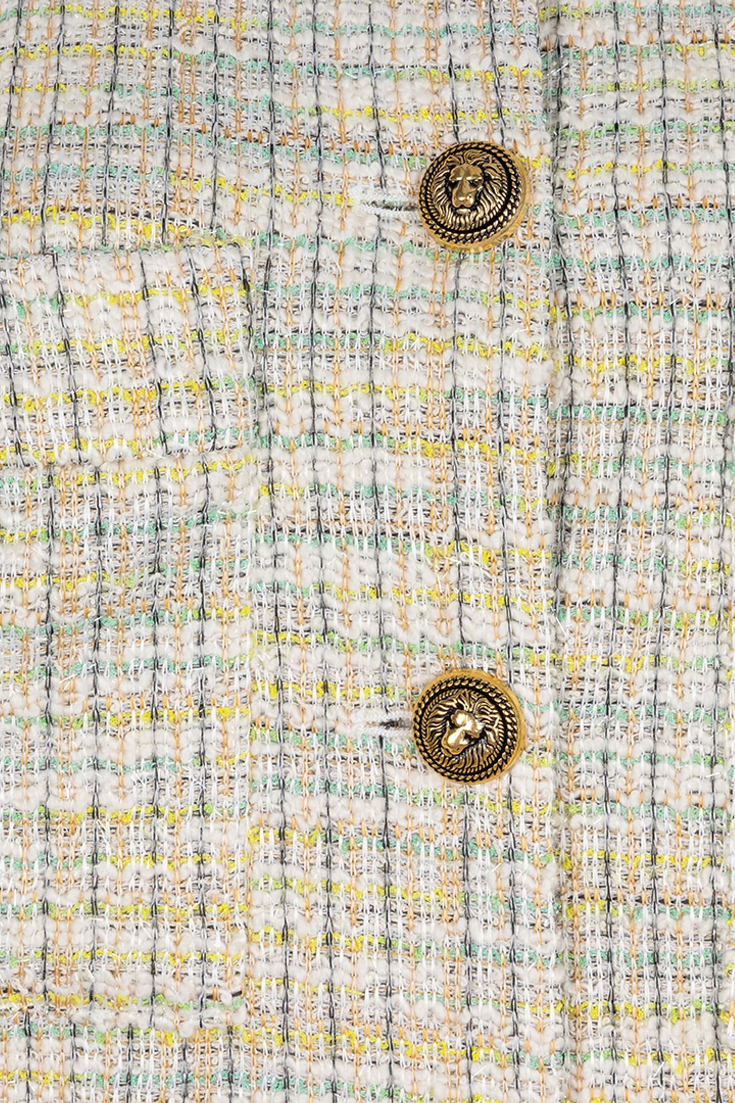 JACKET TWEED FANCY BUTTON MULTI COLOR 8