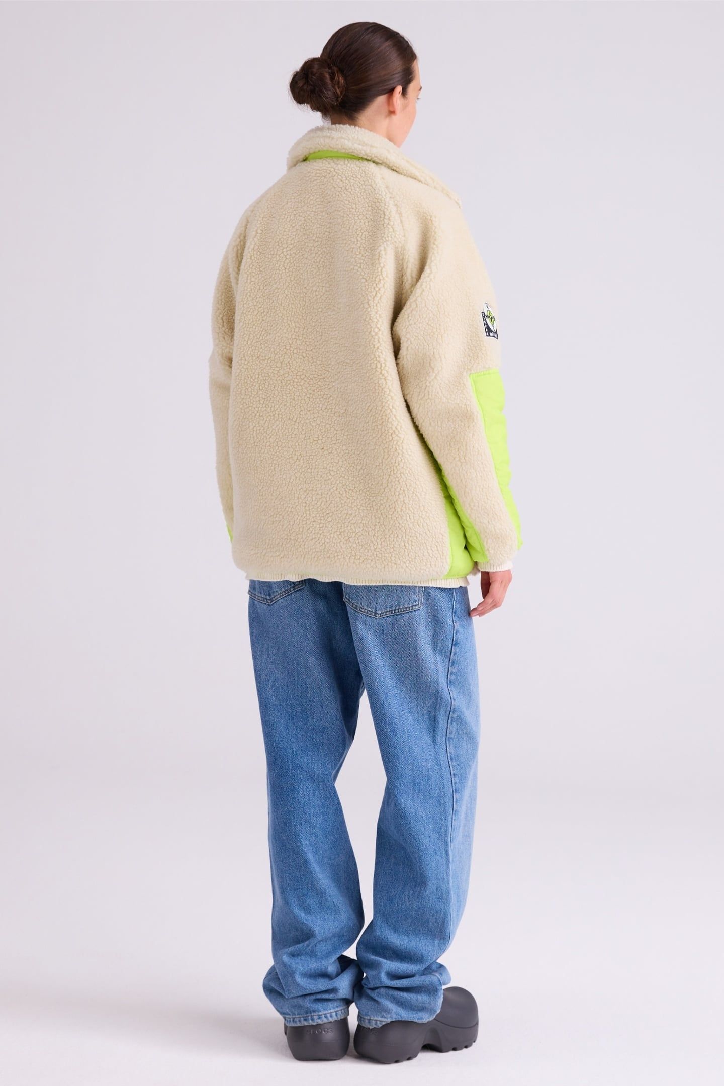 DEVANTE TEDDY JACKET BEIGE 3