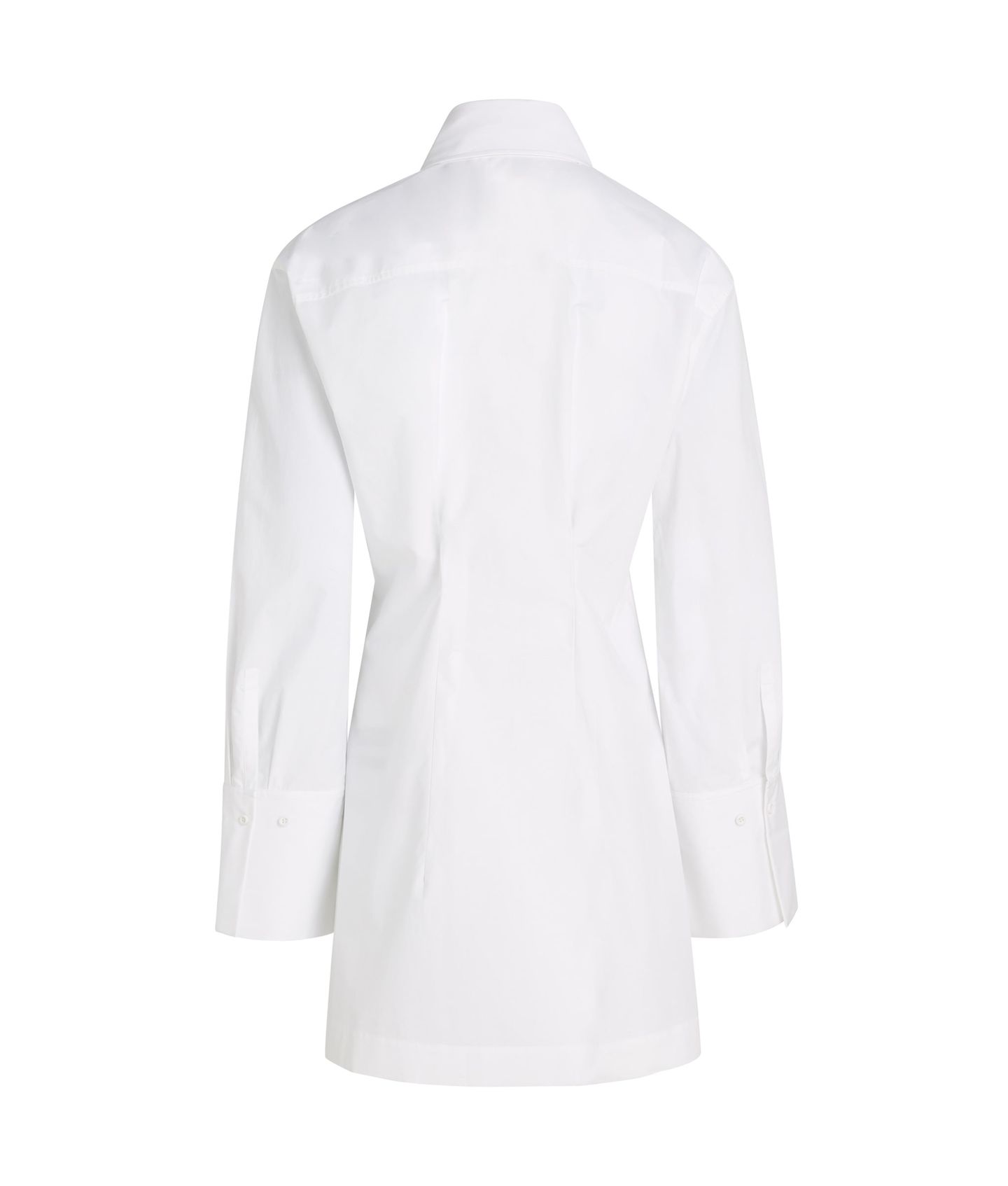 KLXAV POPLIN SHIRTDRESS WHITE 4