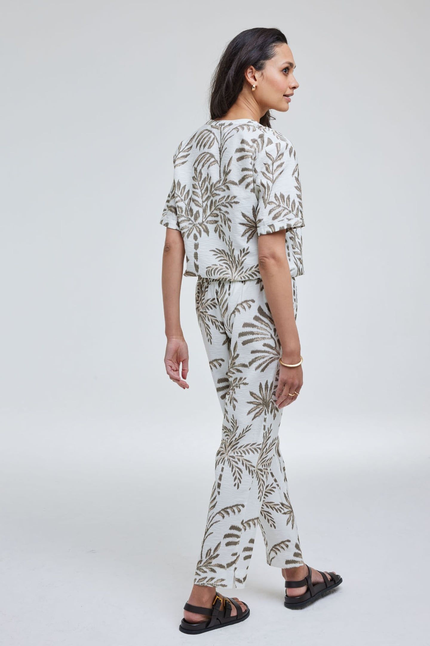 PANTS SOL OFFWHITE PALMER PRINT 3