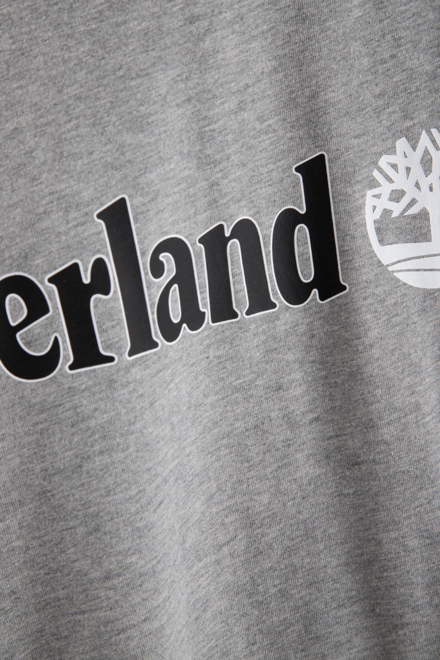 LINEAR LOGO SHORT SLEEVE TEE MED GRY HEATHER 5
