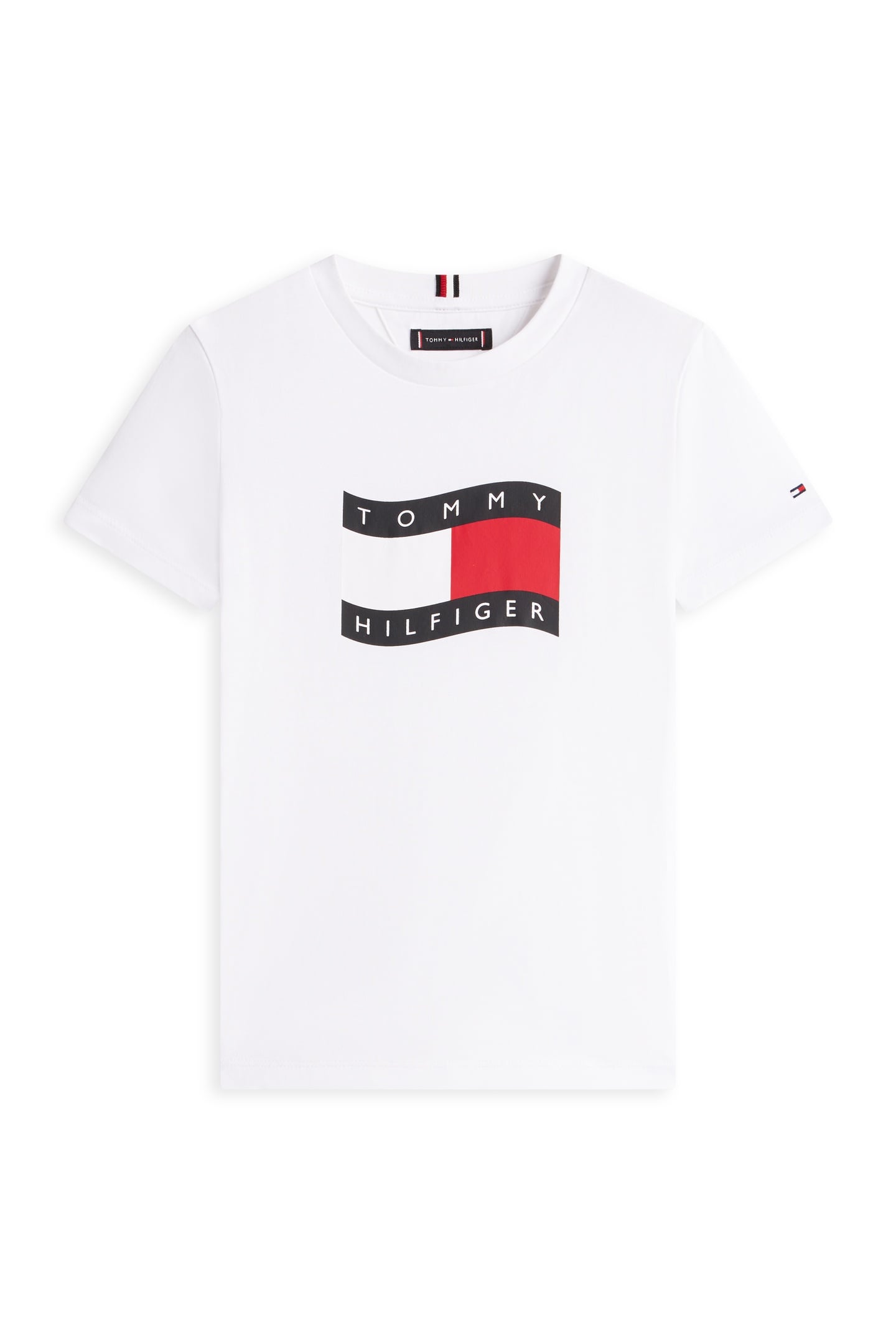 BOYS WAVY FLAG T-SHIRT WHITE 4
