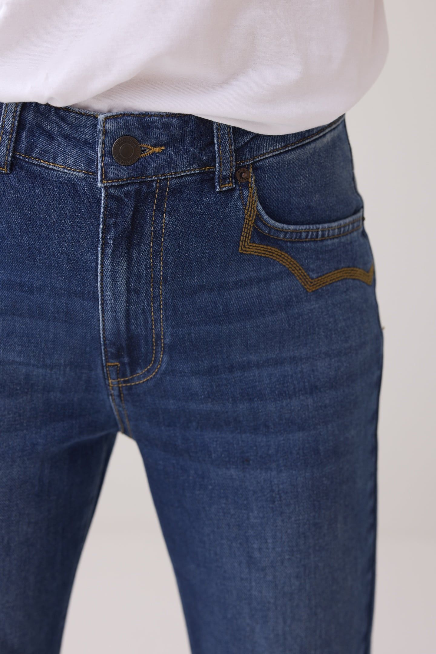 FLARED JEANS TWILL COMFORD DENIM DENIM 4