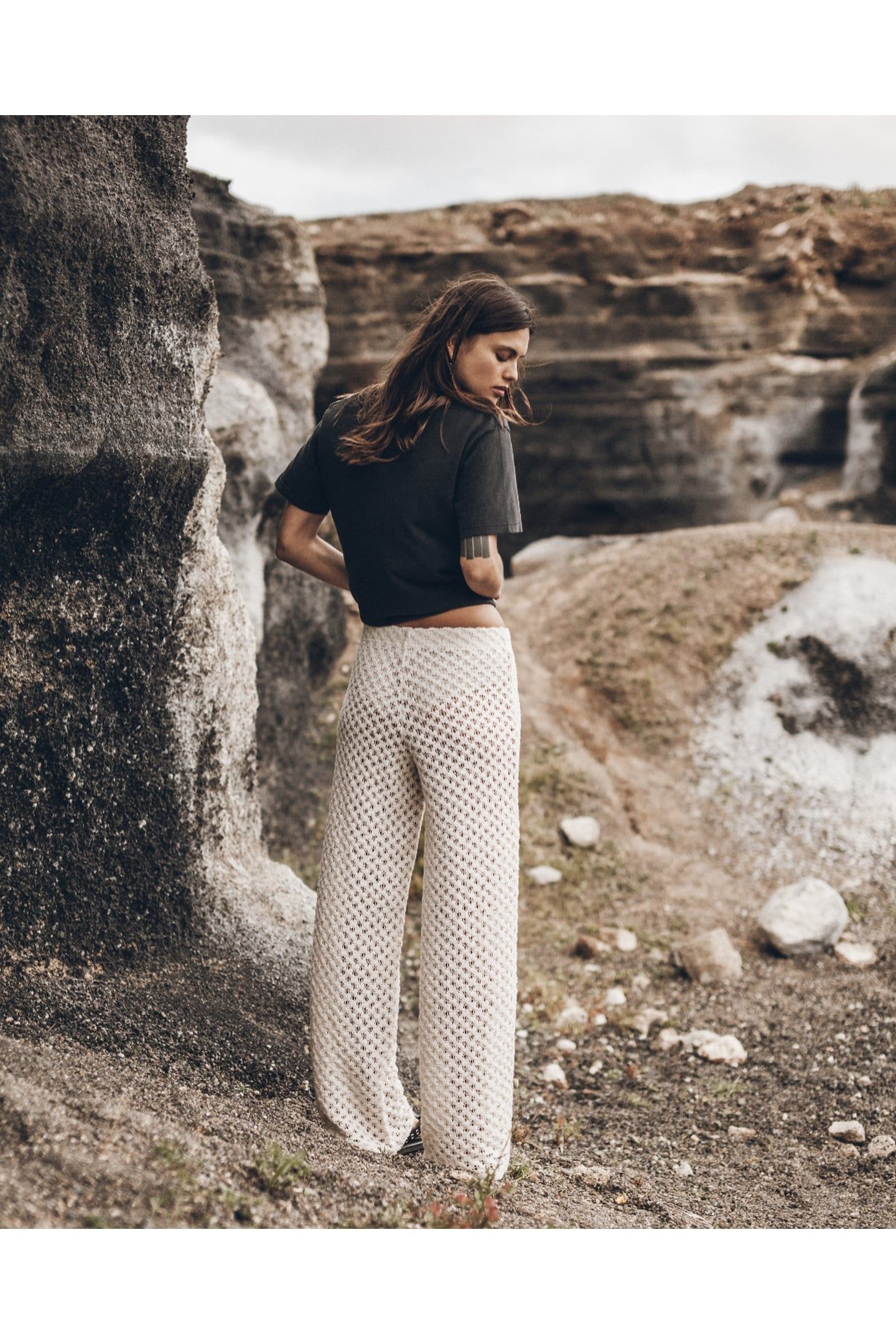 THE ECRU CROCHET PANTS 2
