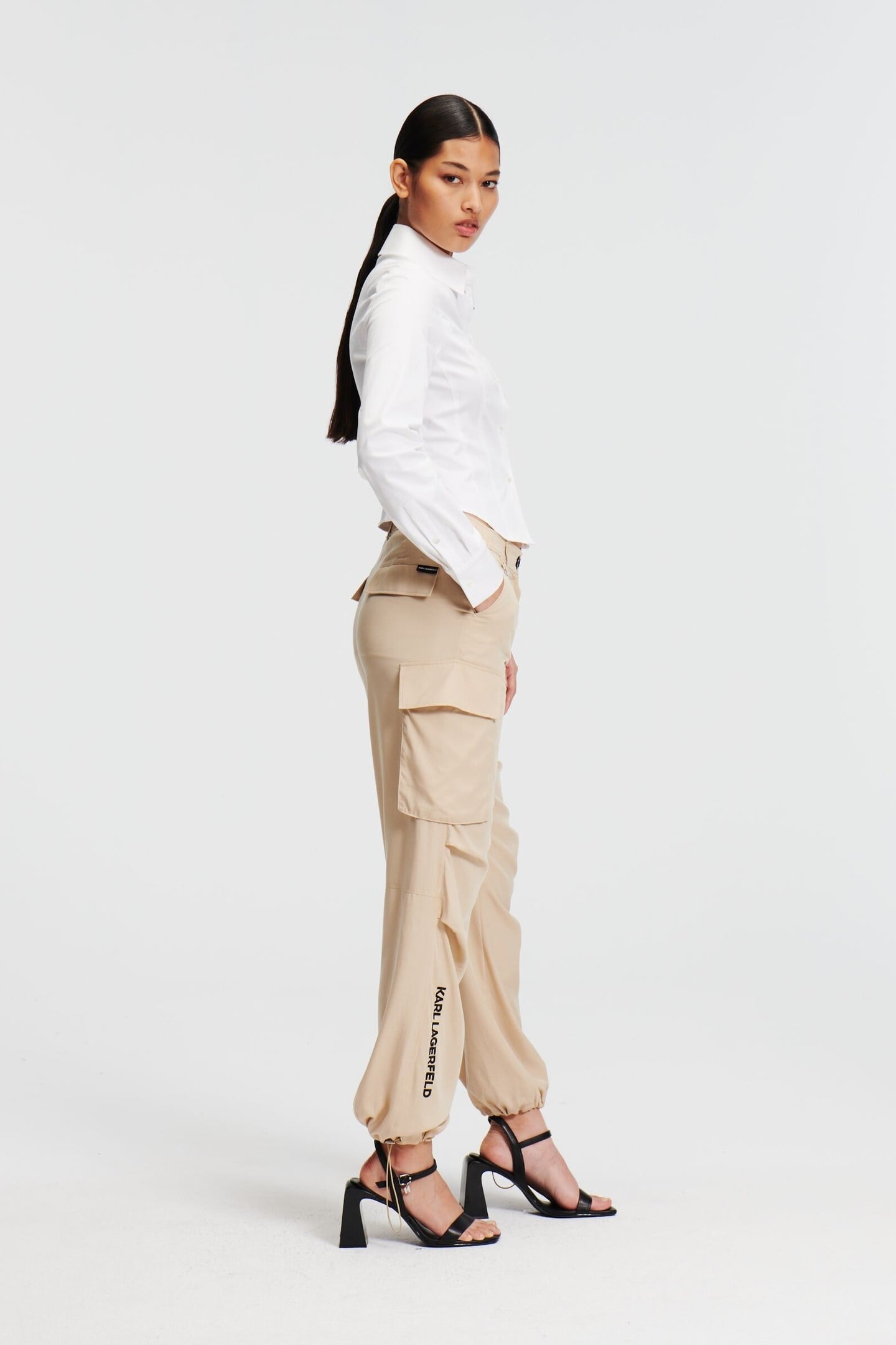 SOFT CARGO PANT BEIGE 4