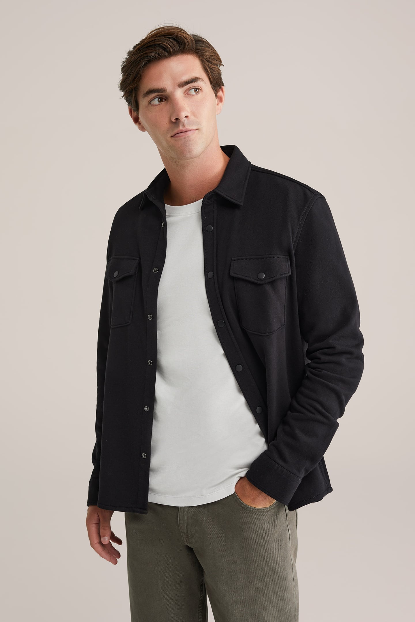 OVERSHIRT BLACK 1