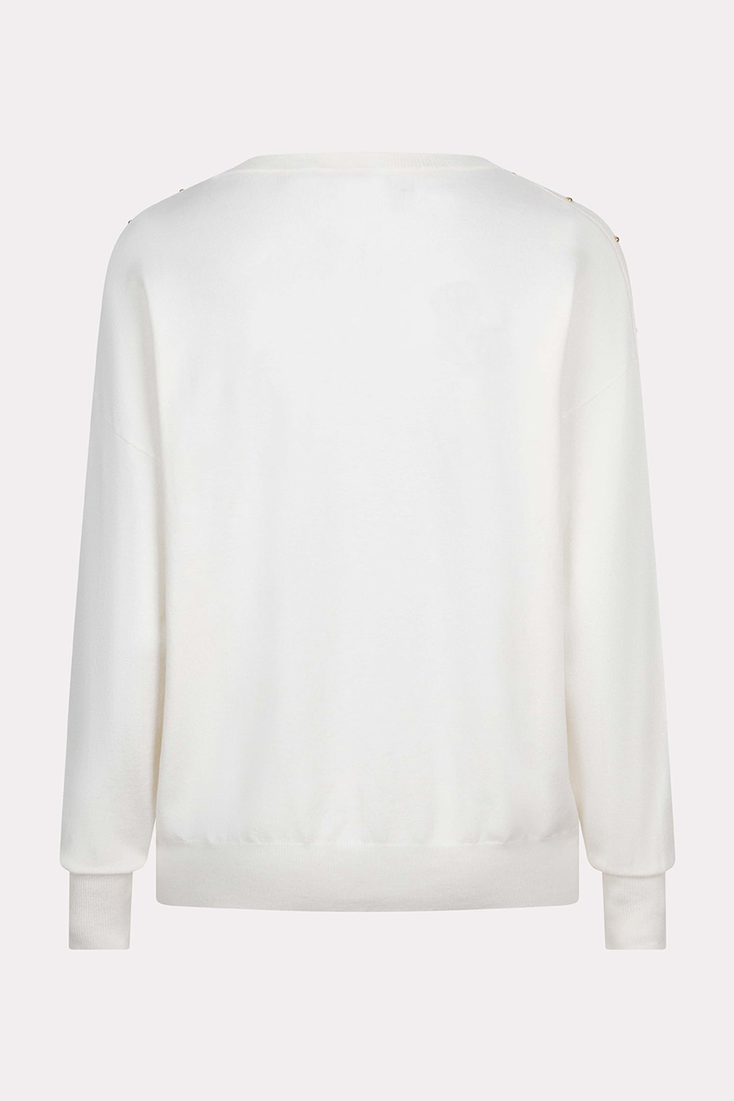 SWEATER OVERSIZED BASIC KNIT OFF WHITE 6