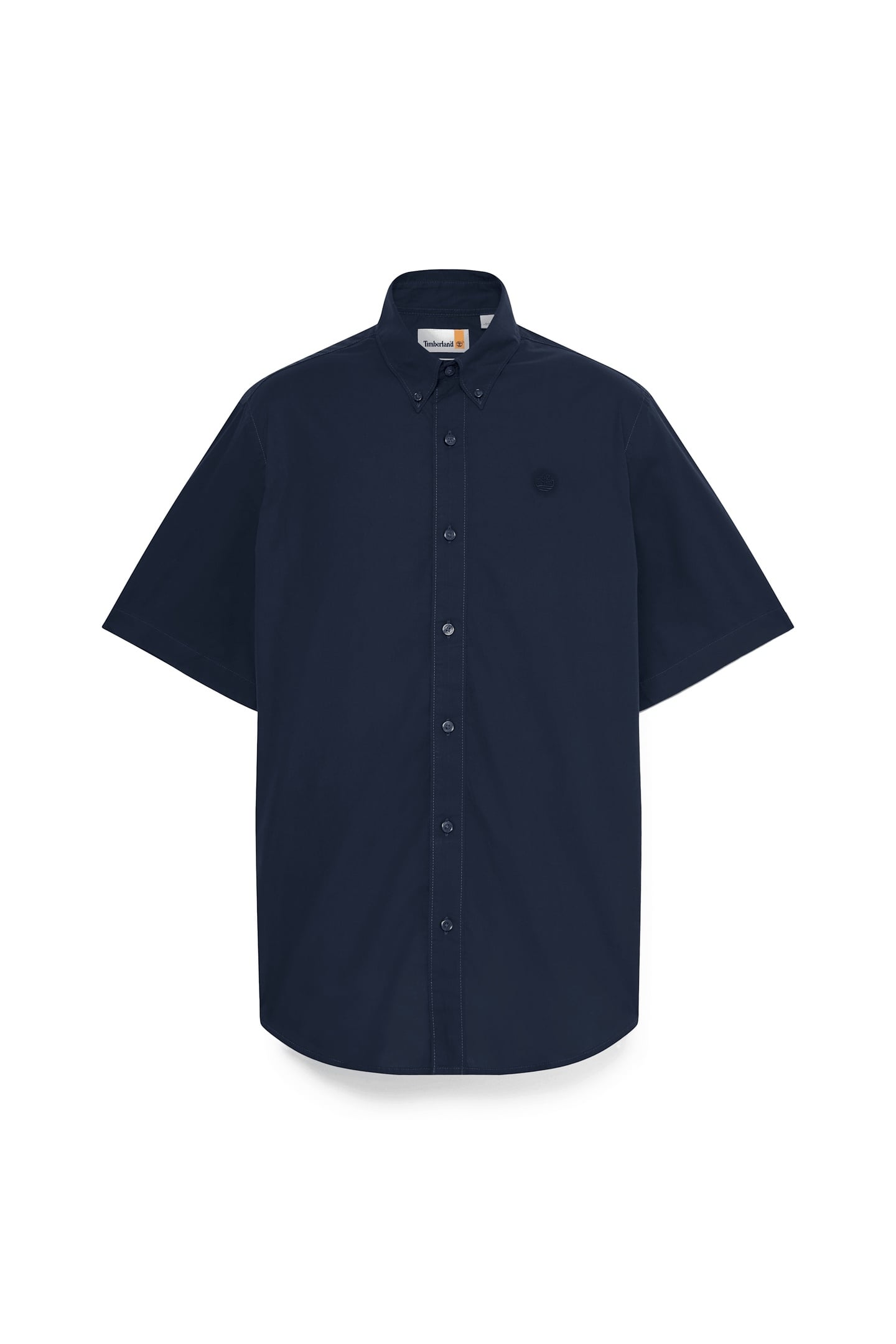 SHORT SLEEVE STRETCH POPLIN SHIRT NAVY 4