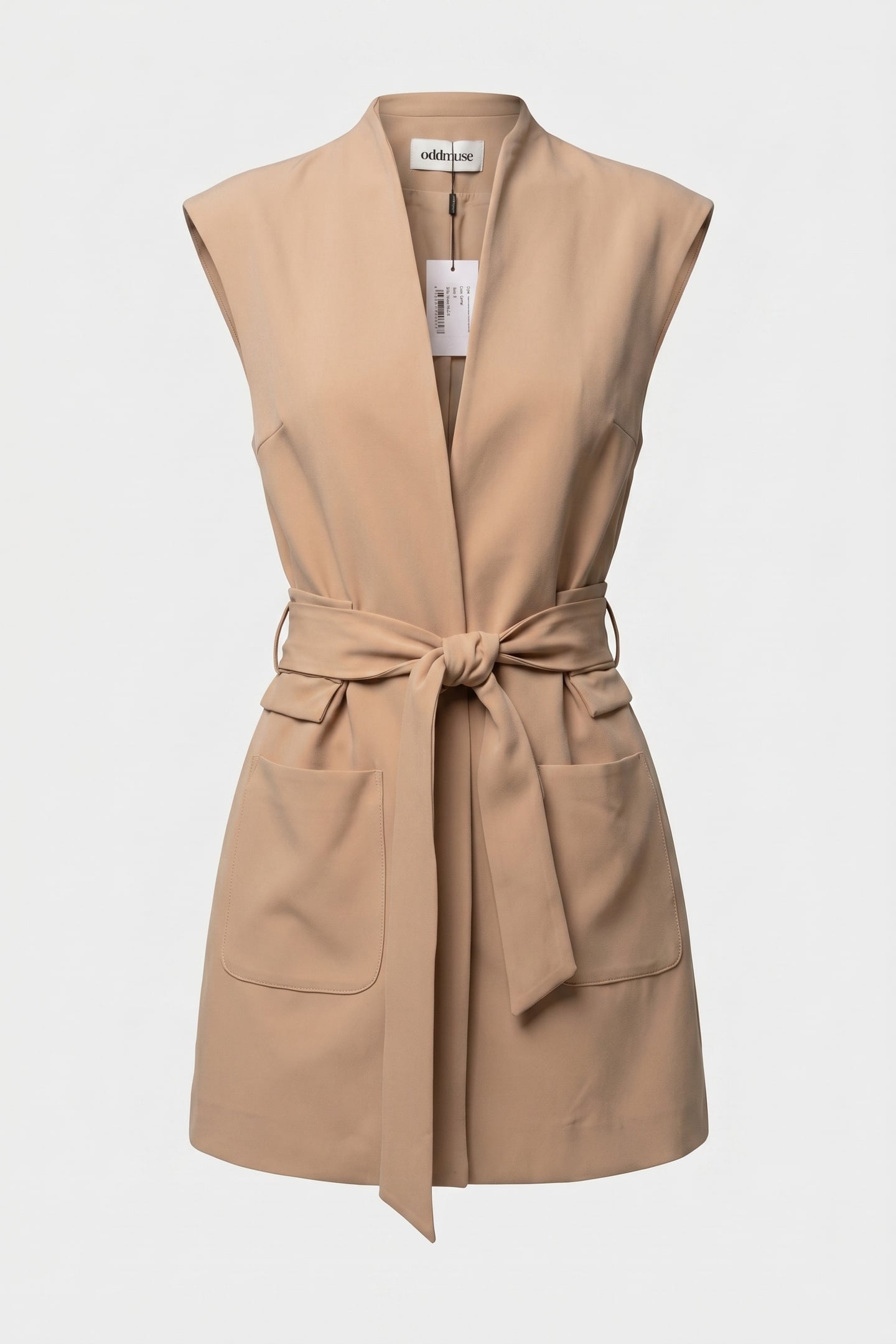 THE ULTIMATE MUSE SLEEVELESS DRESS WITH ADDITIONAL BELTS | C 3