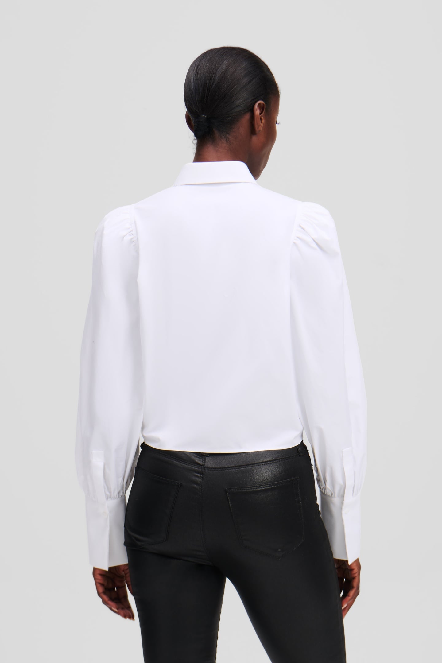 FASHION POPLIN SHIRT WHITE 4