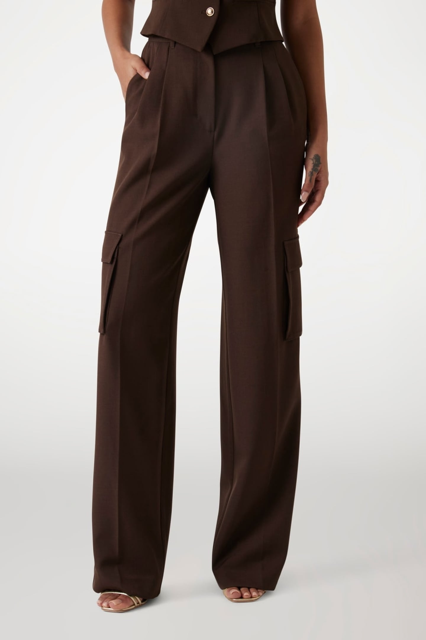 GUESS ECO MATEA PERFECT CARGO REGAL BROWN MULTI 3