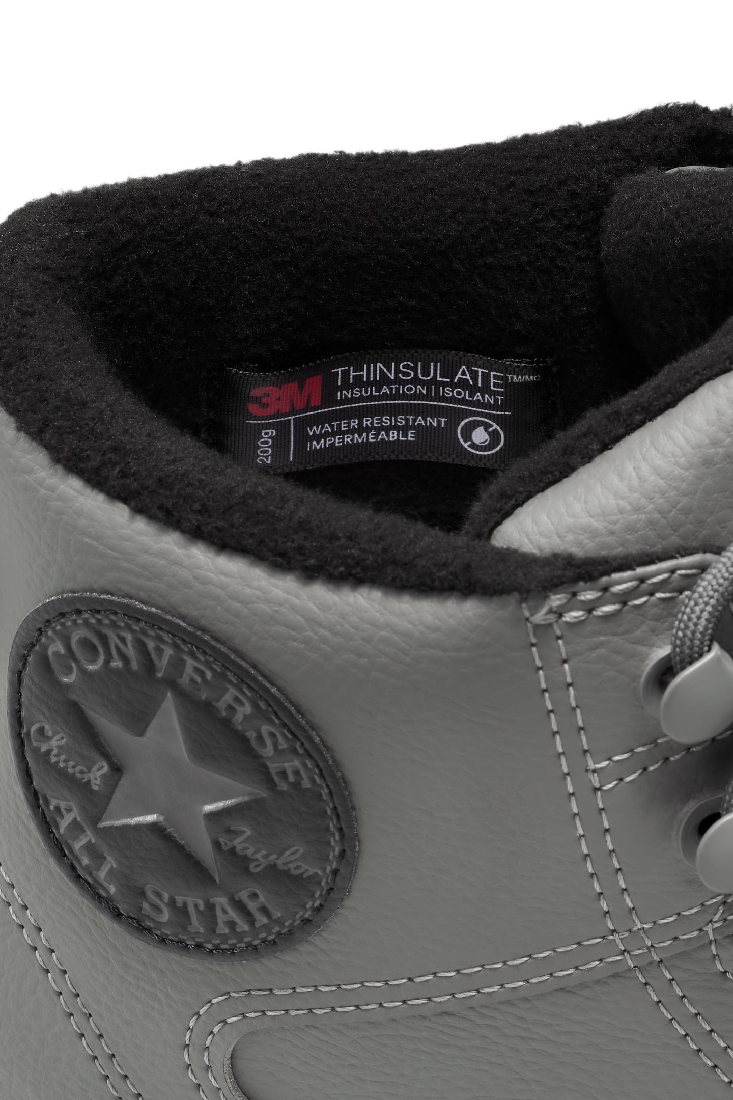 UNISEX CTAS HIKER BOOT HI SHARKSKIN/SHARKSKIN 9