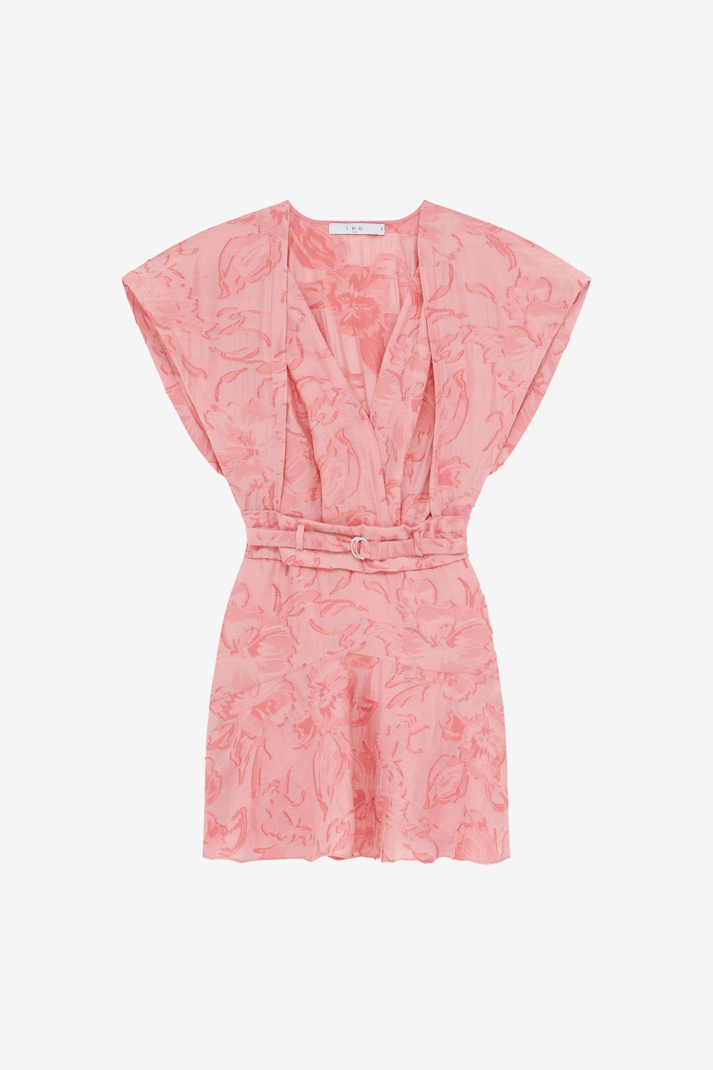FABIANA DRESS CORAL PINK 2