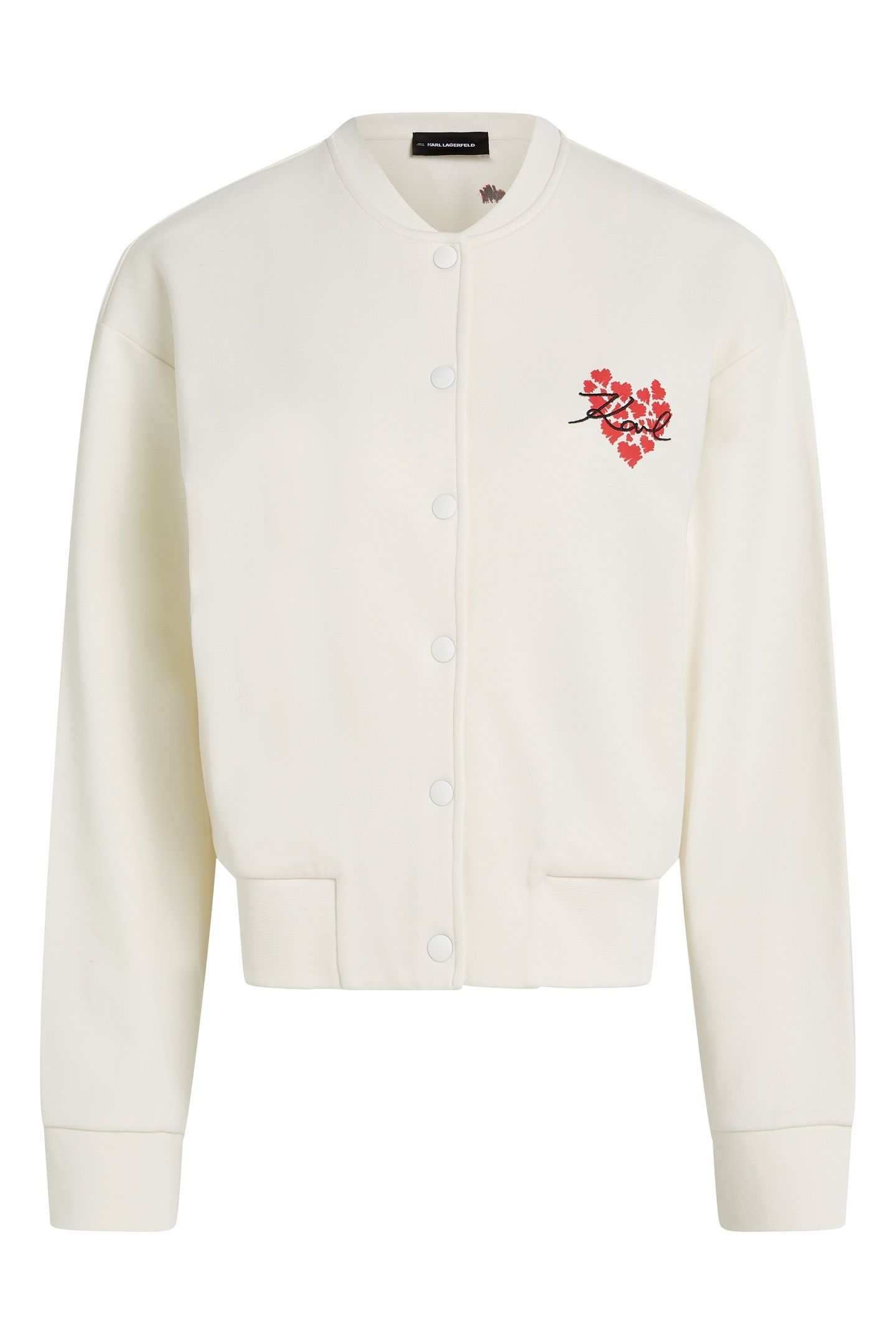 HEARTS SWEAT BOMBER CANNOLI CREAM 4