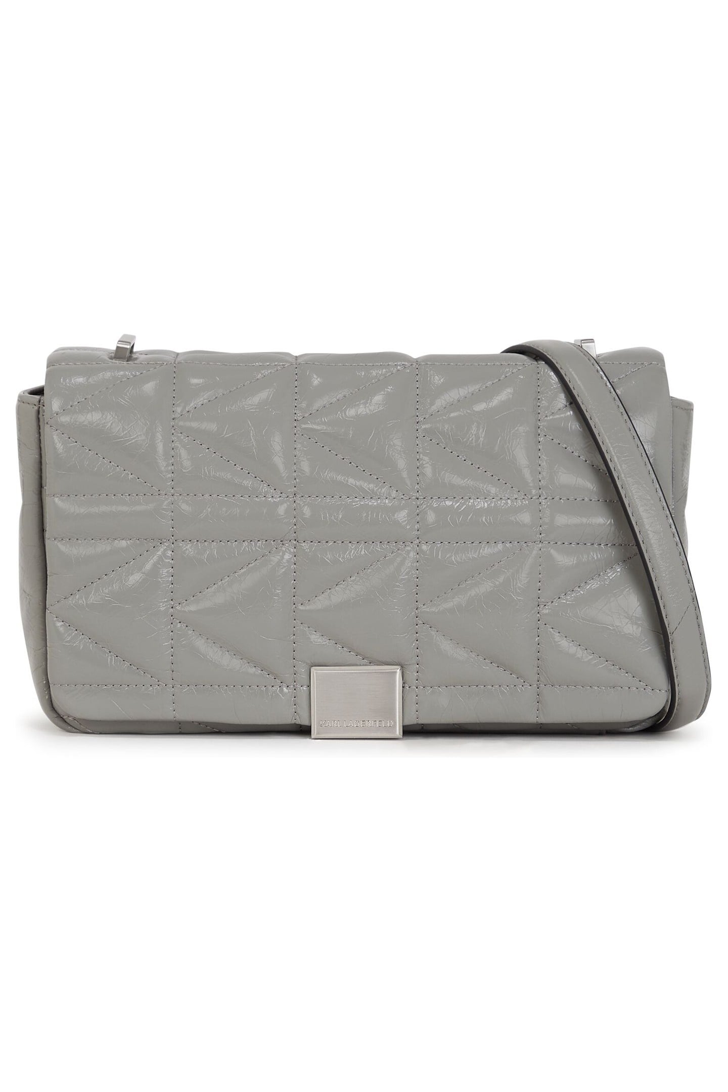 K/KUILT MEDIUM EXT SHOULDER BAG WRINKLE CLOUD GREY 1