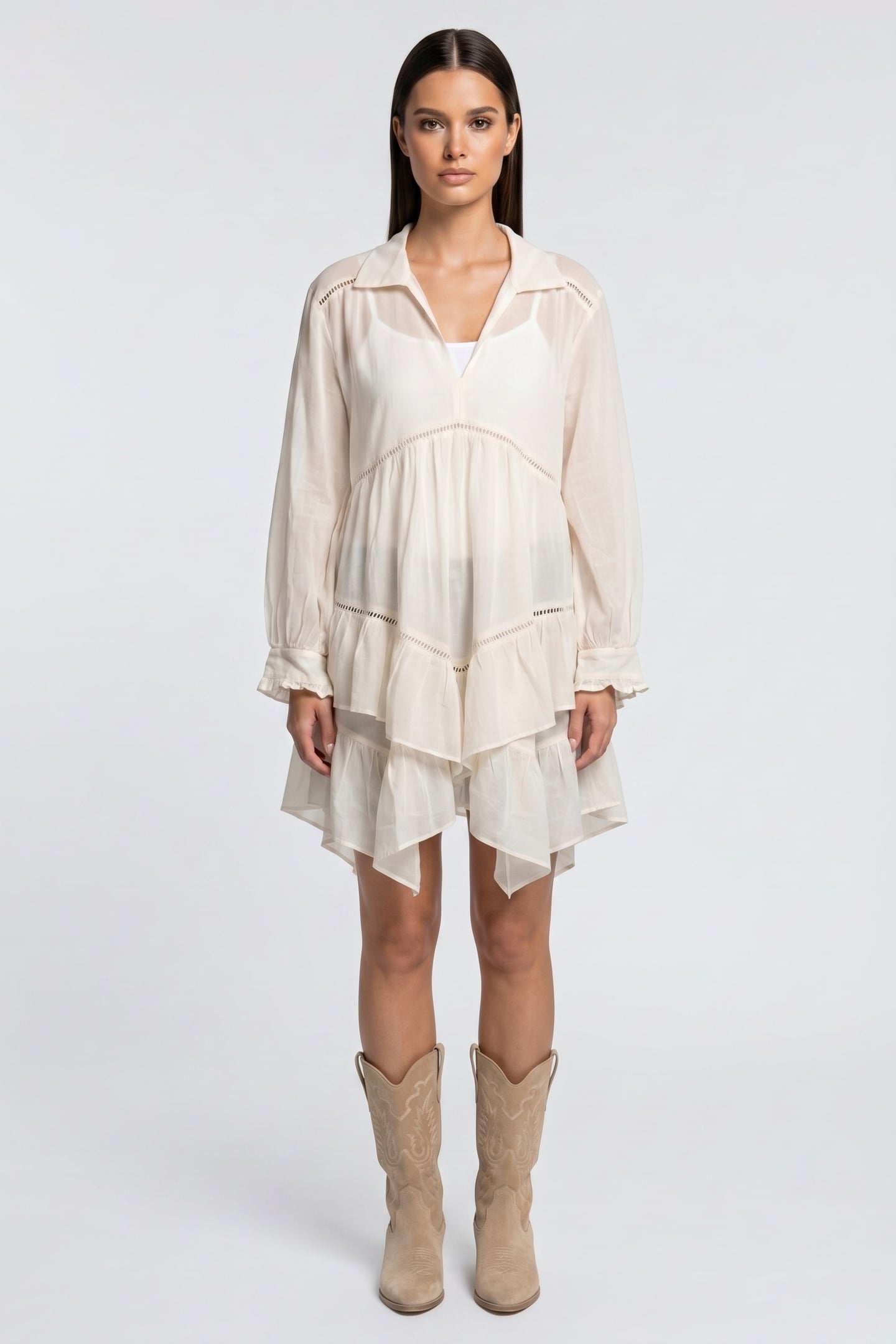 DIATOU DRESS WHITE 1