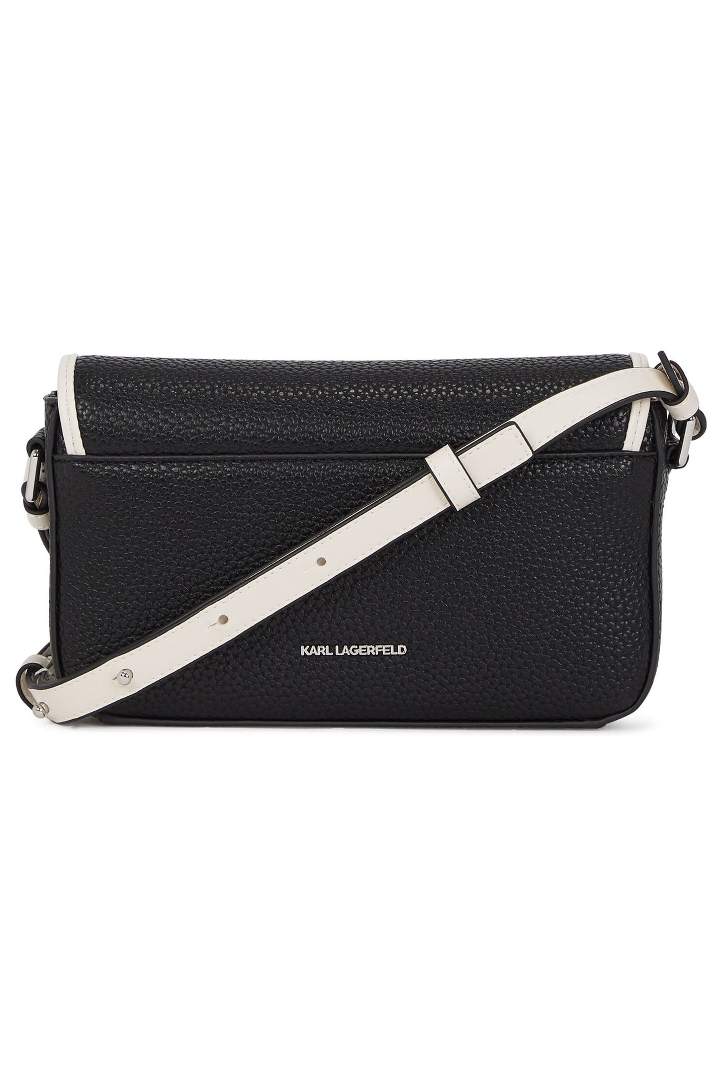 K/SKUARE FLAP CB GRAINY BLACK/WHITE 5