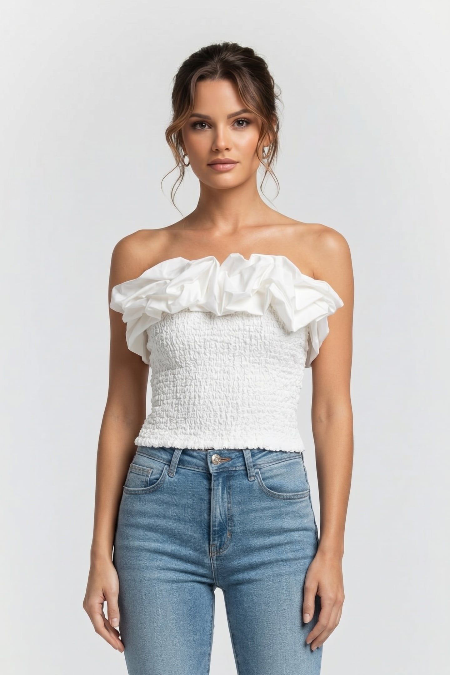 LA GEO TREASURE TOP WHITE 1