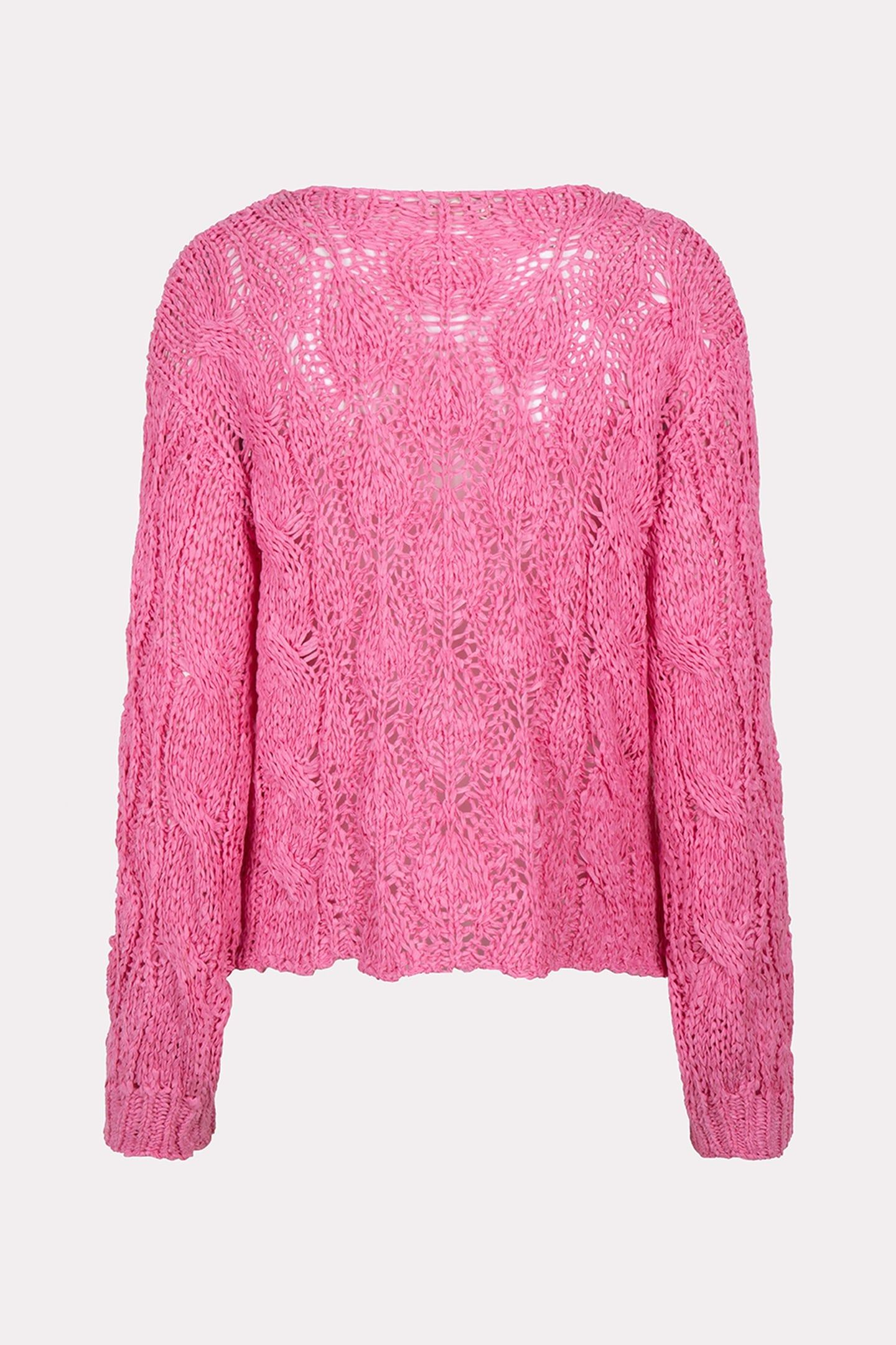 SWEATER CABLE TAPE YARN ROSE 6