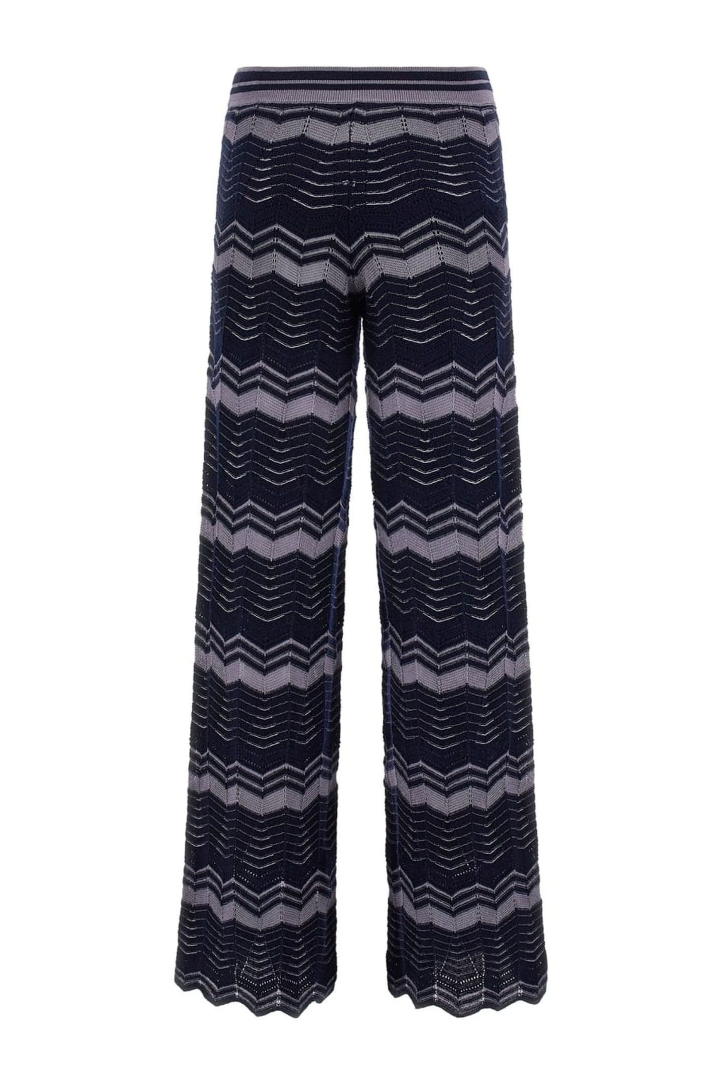 RITA WIDE LEG PANT S NAVY AND SPRING IRIS 2