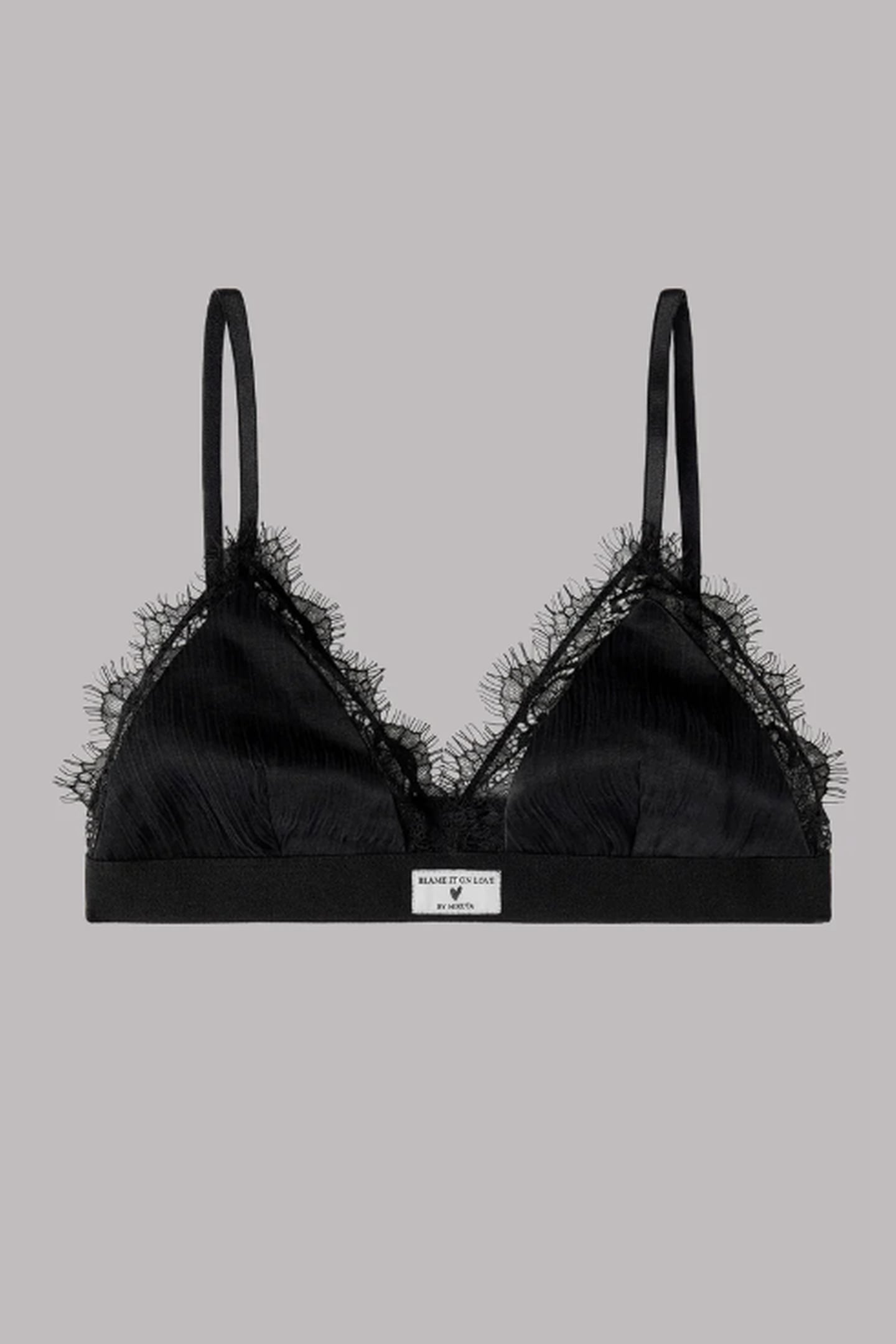 THE BLACK CRINKLE BRALETTE 3