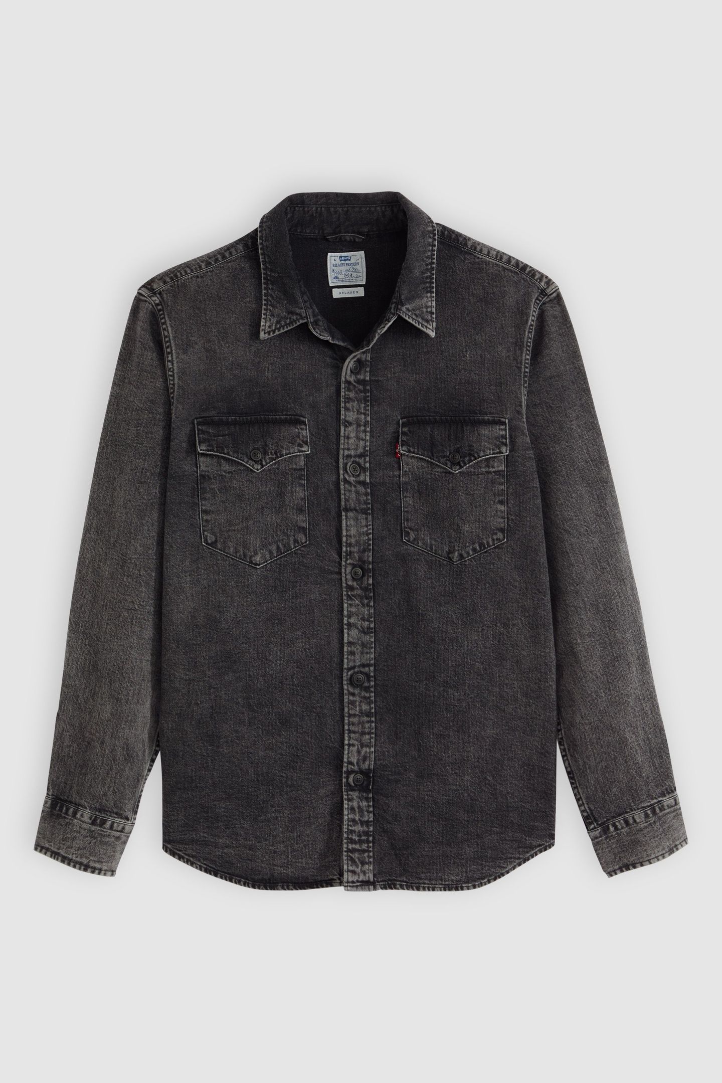 RELAXED FIT WESTERN SHIRT 4