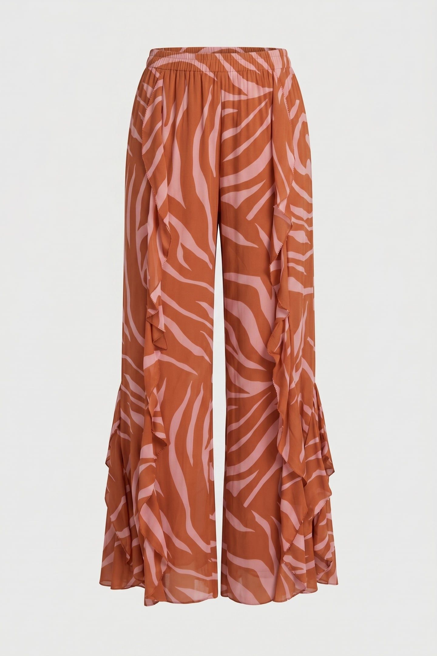 DEAN FLOWY TROUSERS BROWN 3