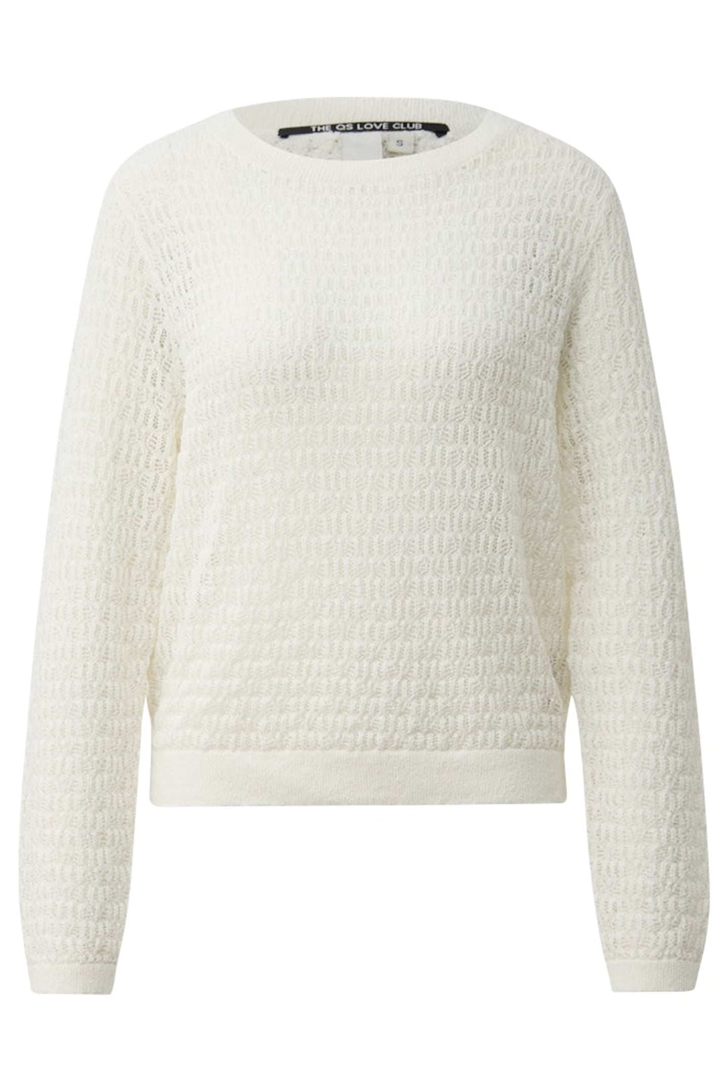 S.OLIVER-QS PULLOVER OFFWHITE 8