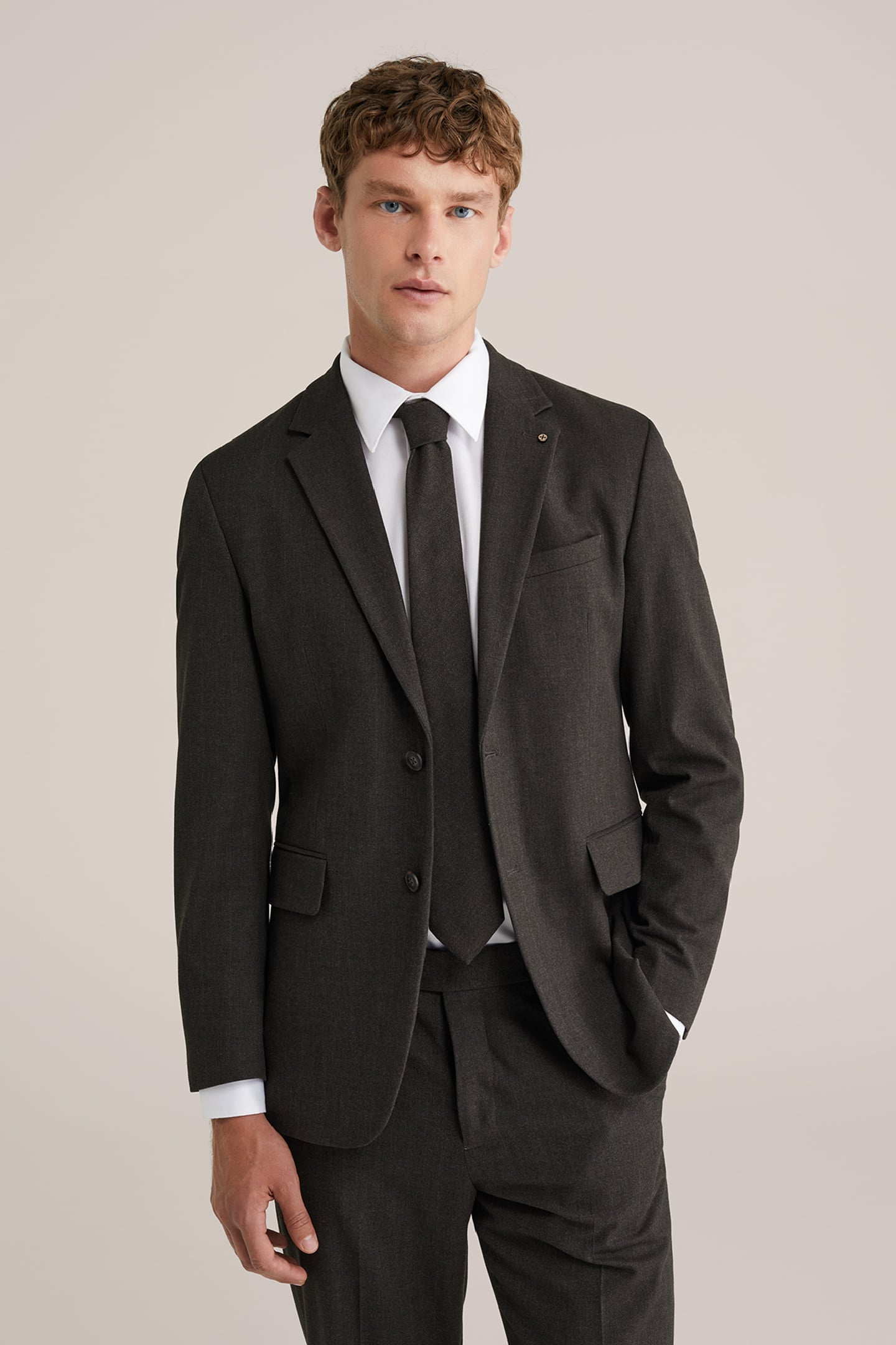 TIE DARK BROWN 2