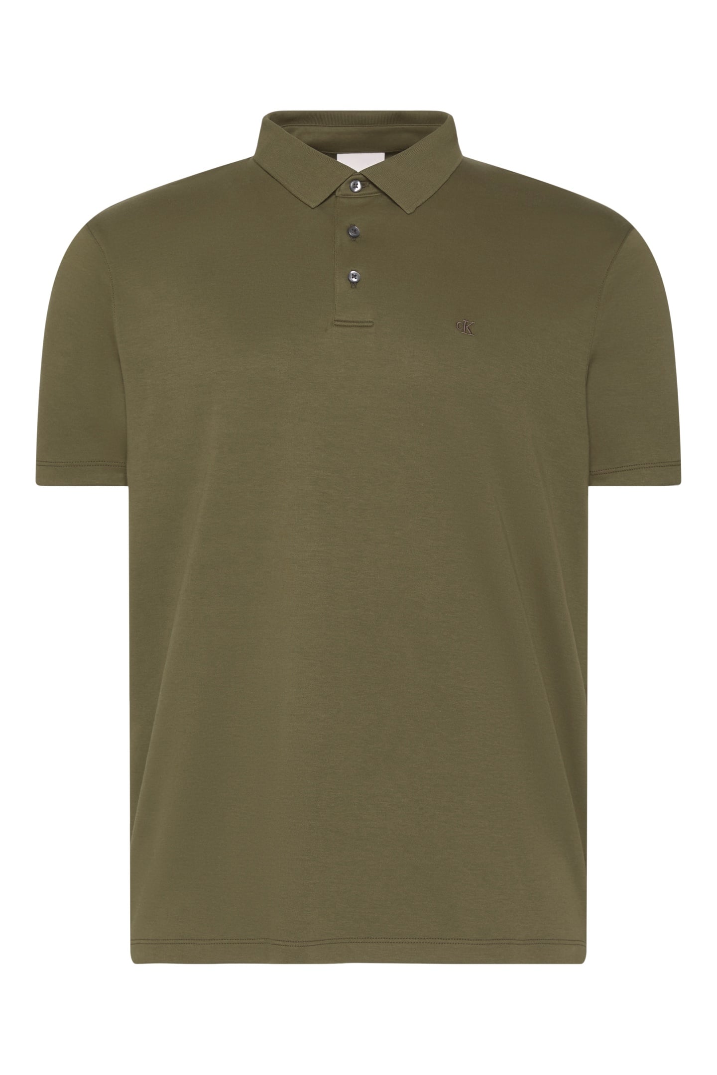 SS SUPIMA CHEST EMB TEE CRUDE GREEN 5