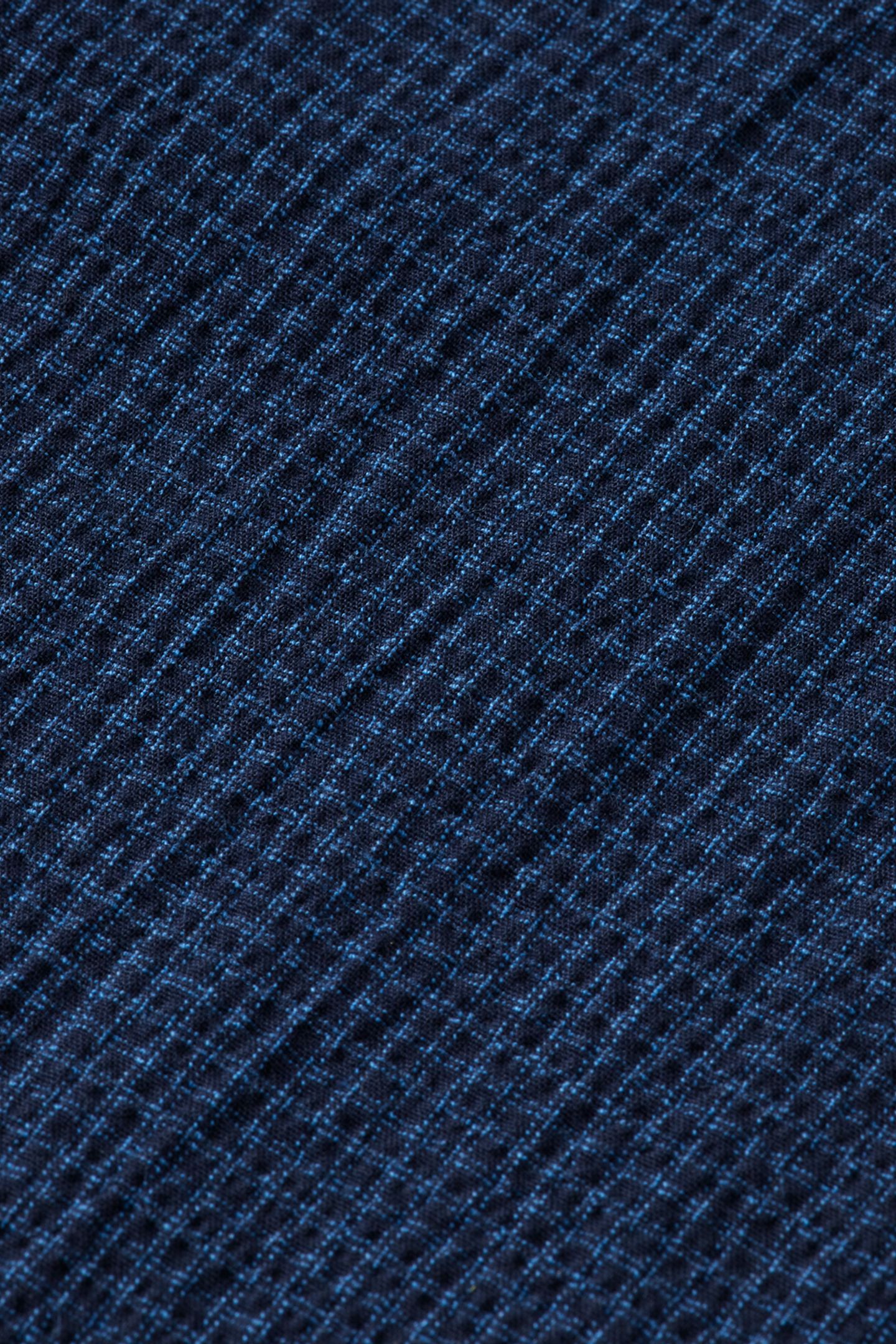 FINCH - COTTON BLEND SEERSUCKER TAPERED FIT JOGGER SKY CAPTA 3