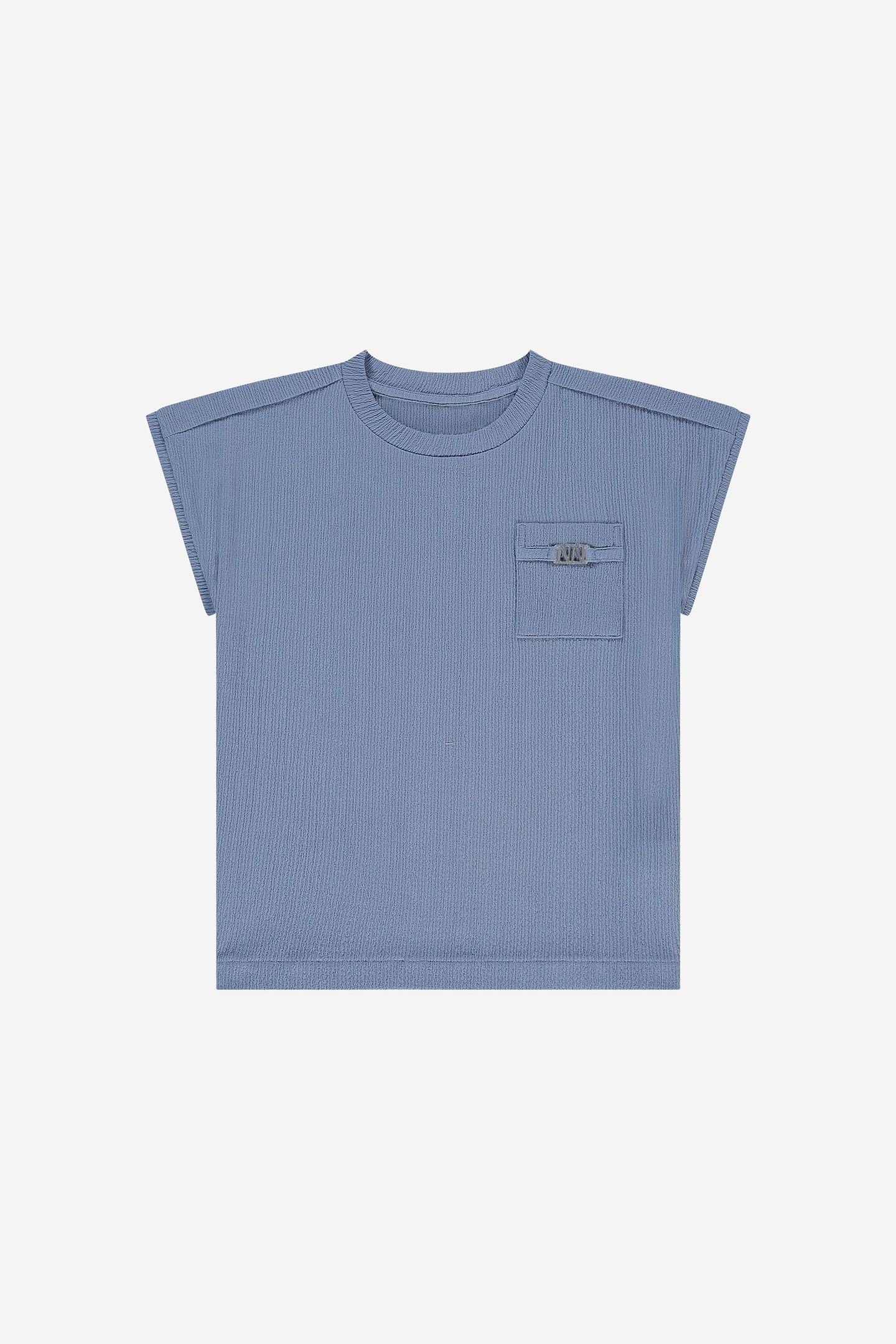 AALICIA TOP SMOKED BLUE 1