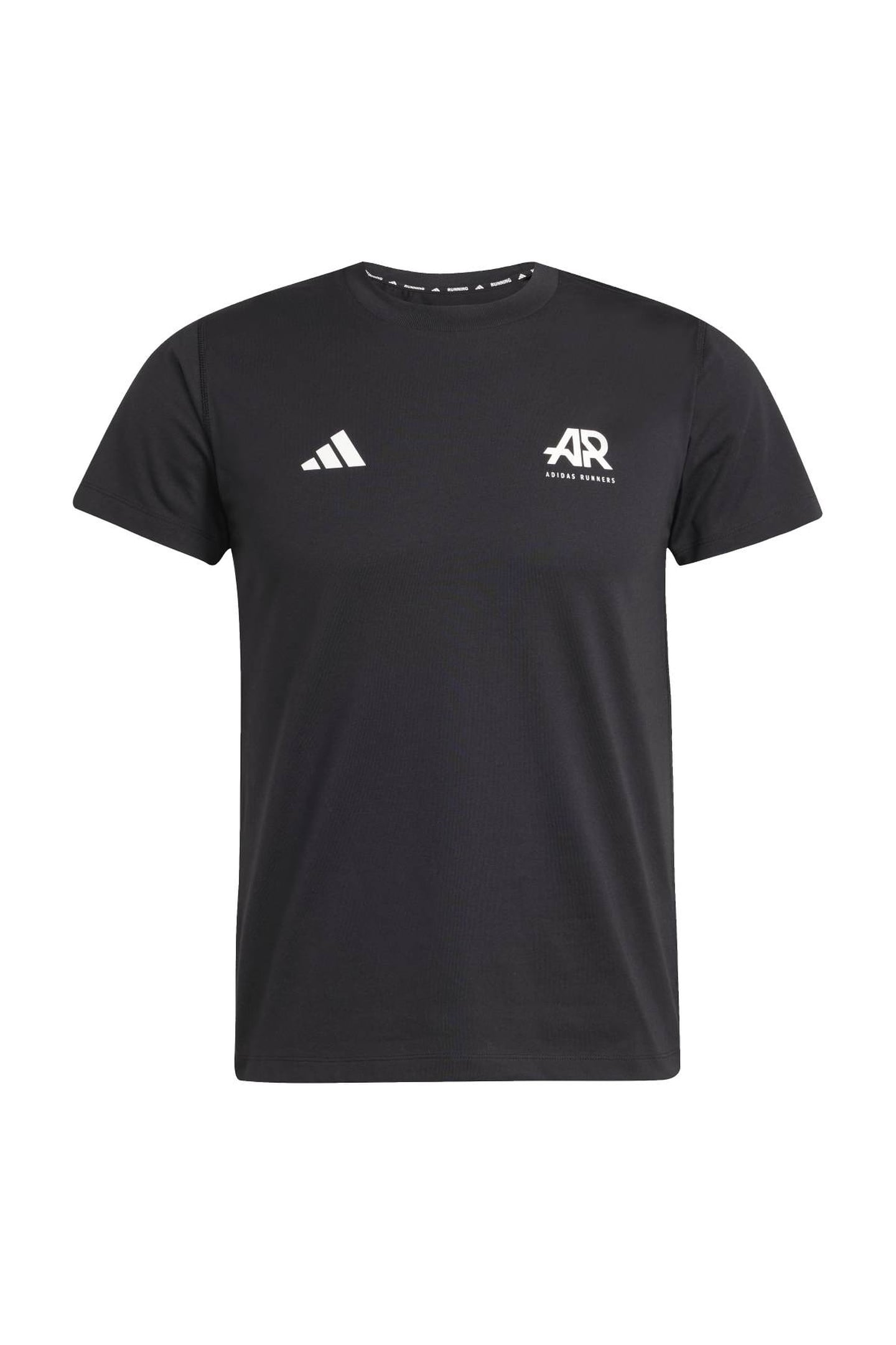 UNISEX PERFORMANCE ADIDAS RUNNERS UNITEFIT T-SHIRT BLACK 7