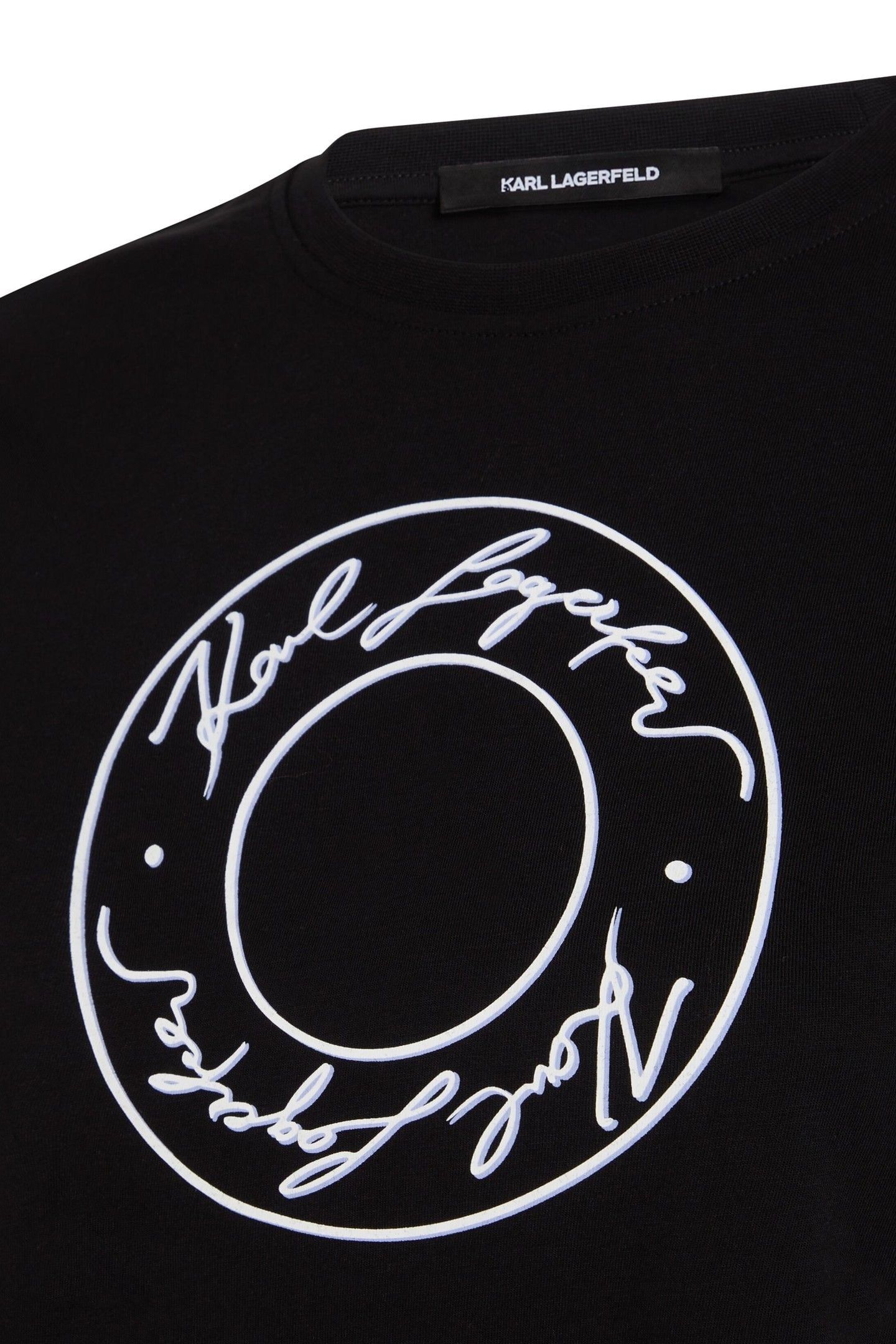 BIG LUNA PRINT T-SHIRT BLACK 3