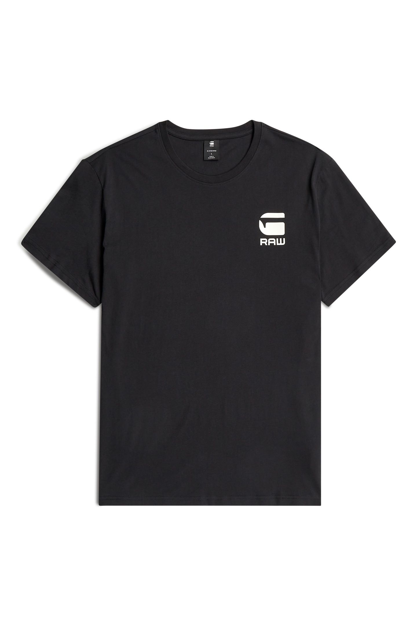 CHEST LOGO T-SHIRT BLACK 3