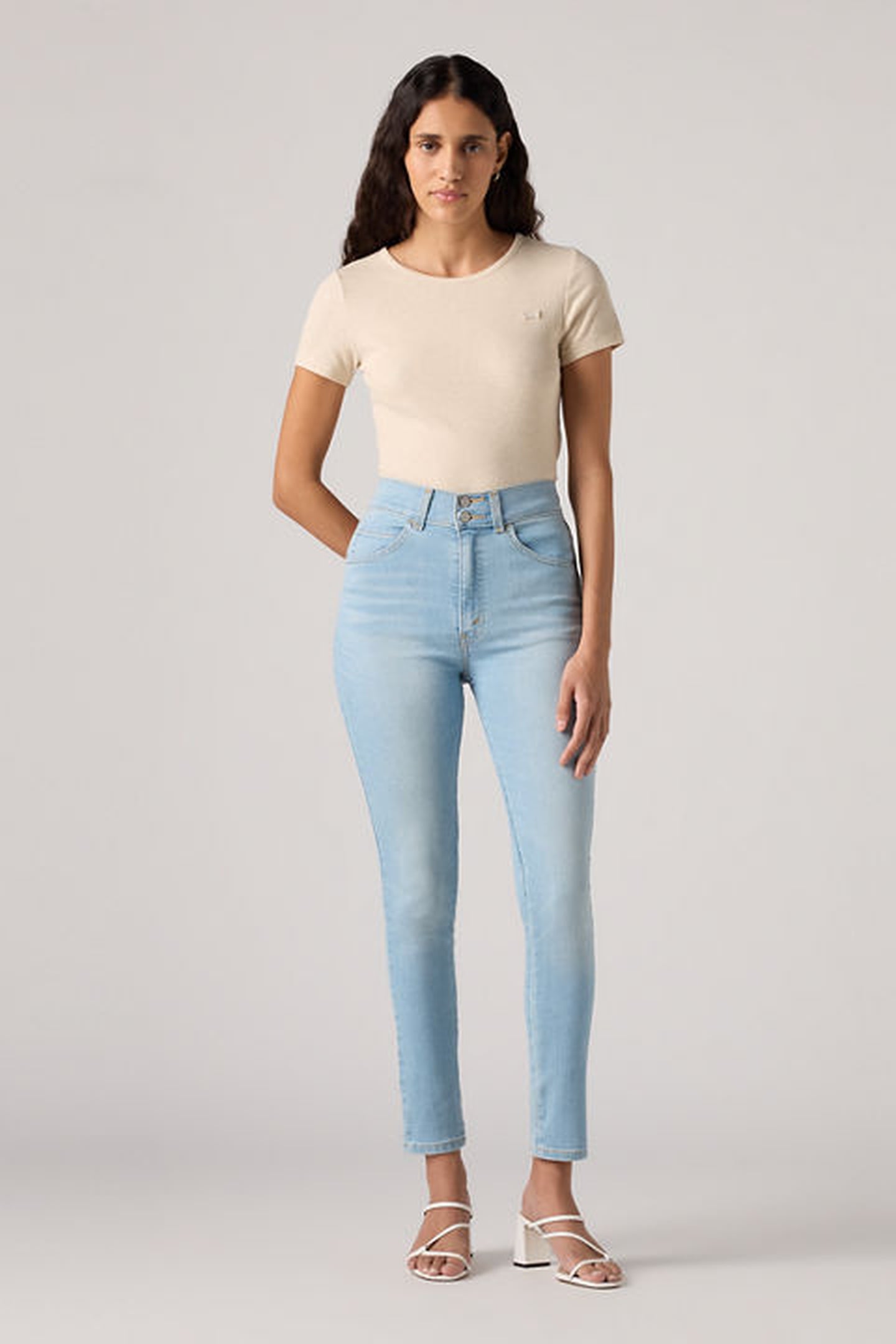 RETRO HIGH SKINNY JEANS 1