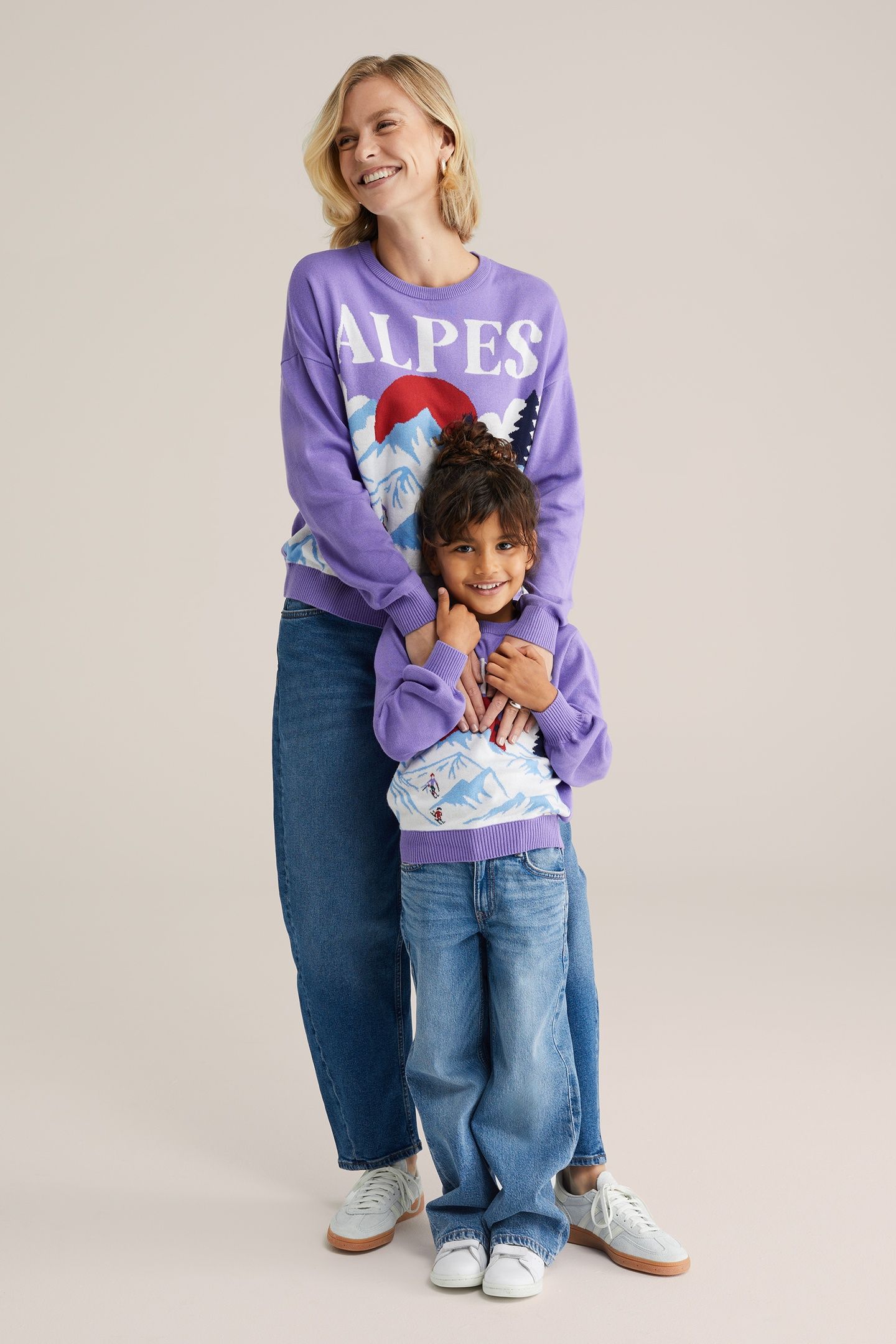KNITTED PULLOVER PURPLE 7