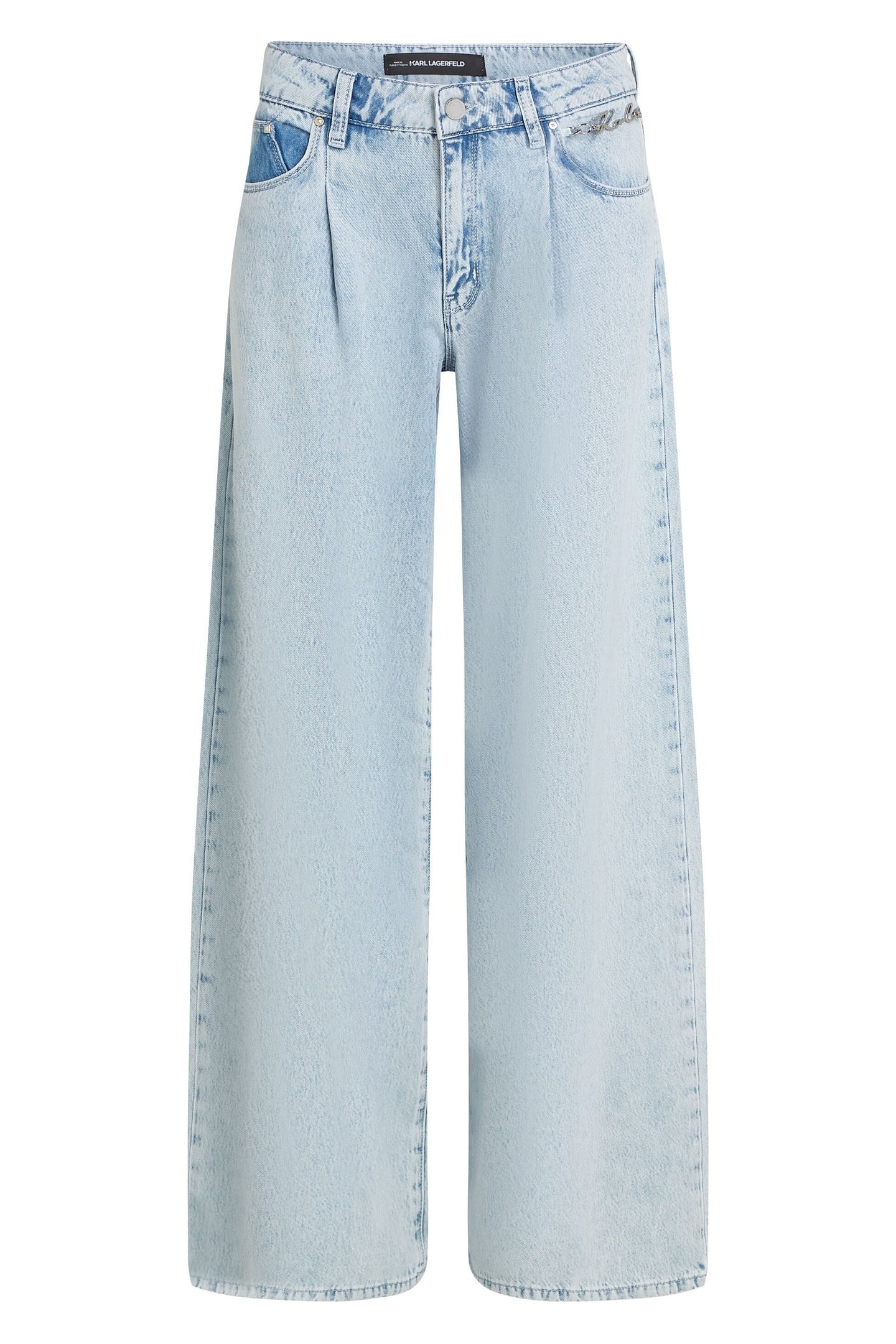 WIDE LEG BLUE DENIM PANTS LIGHT BLUE DENIM 3