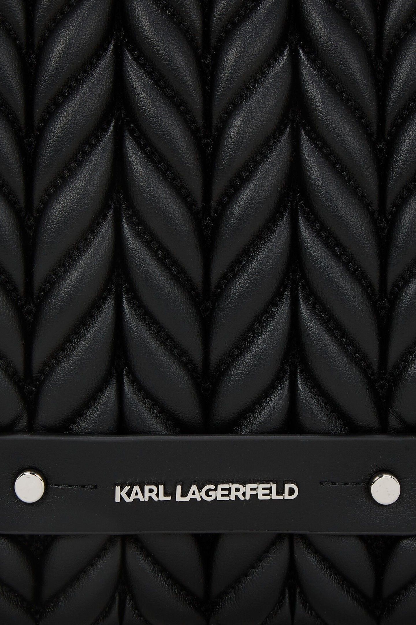 K/WEAVE MEDIUM TOTE BLACK-NICKEL 4