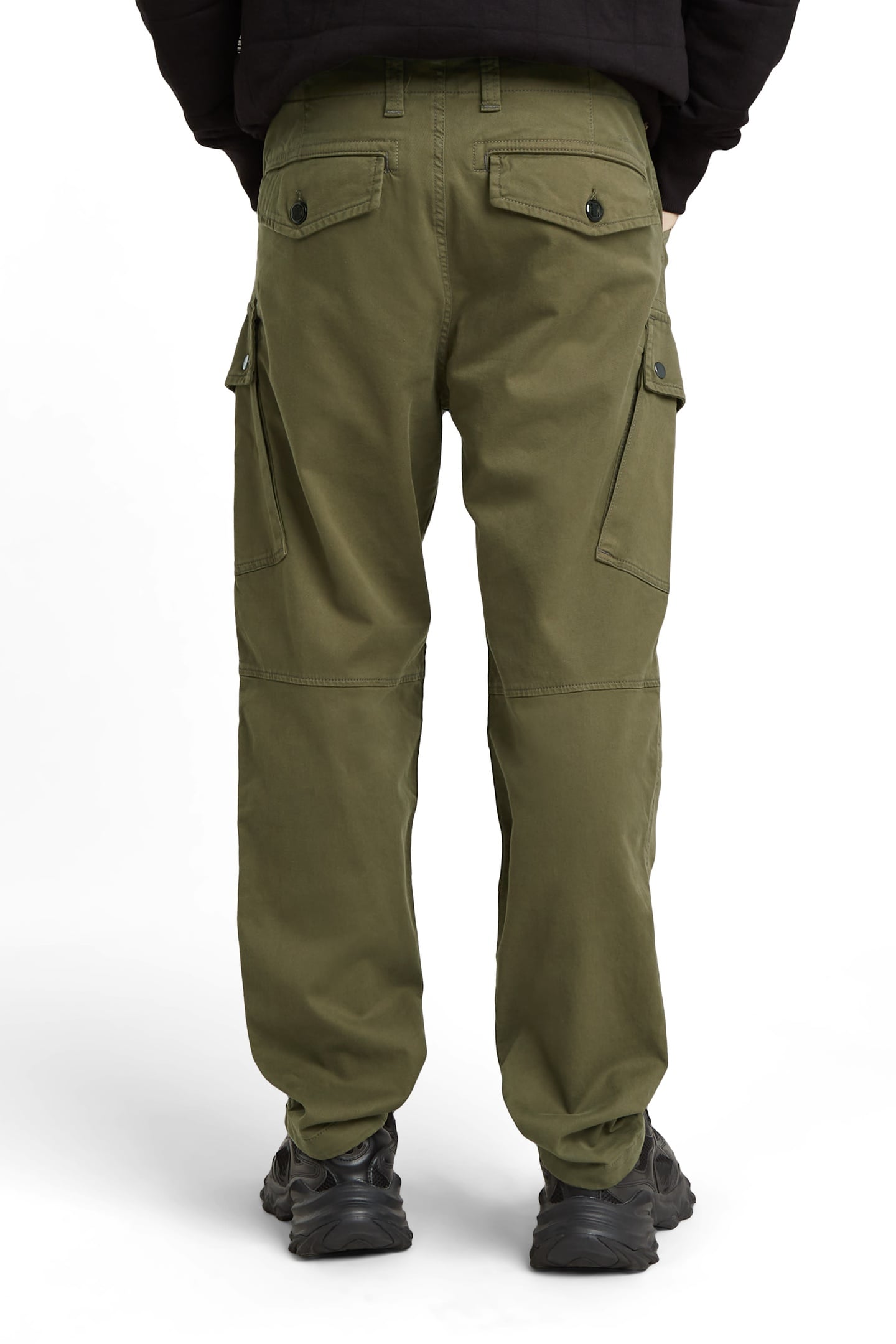 ROXIC STRAIGHT TAPERED CARGO PANT SHADOW OLIVE 3
