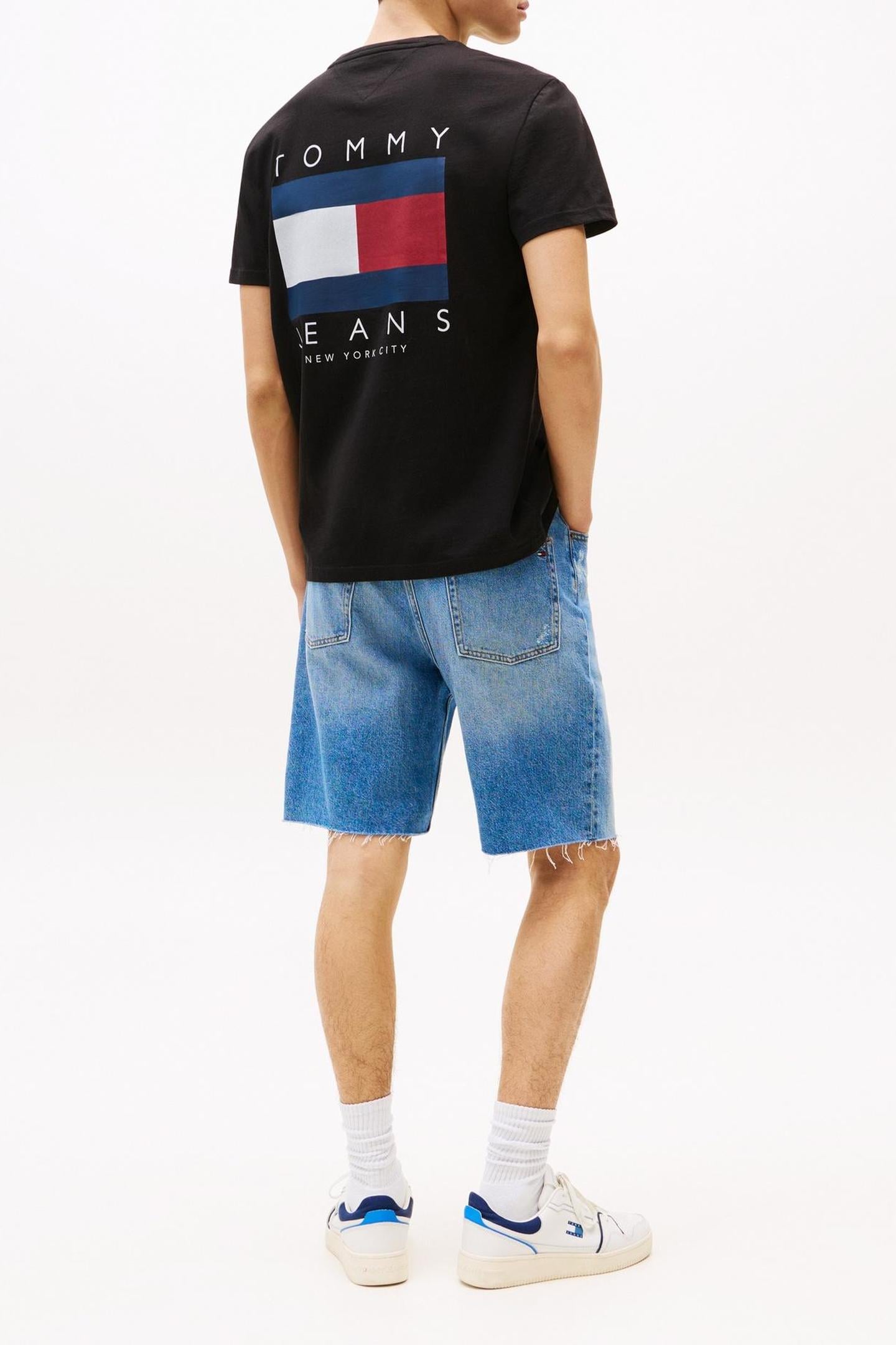 TJM REGULAR FLAG GRAPH T-SHIRT BLACK 3
