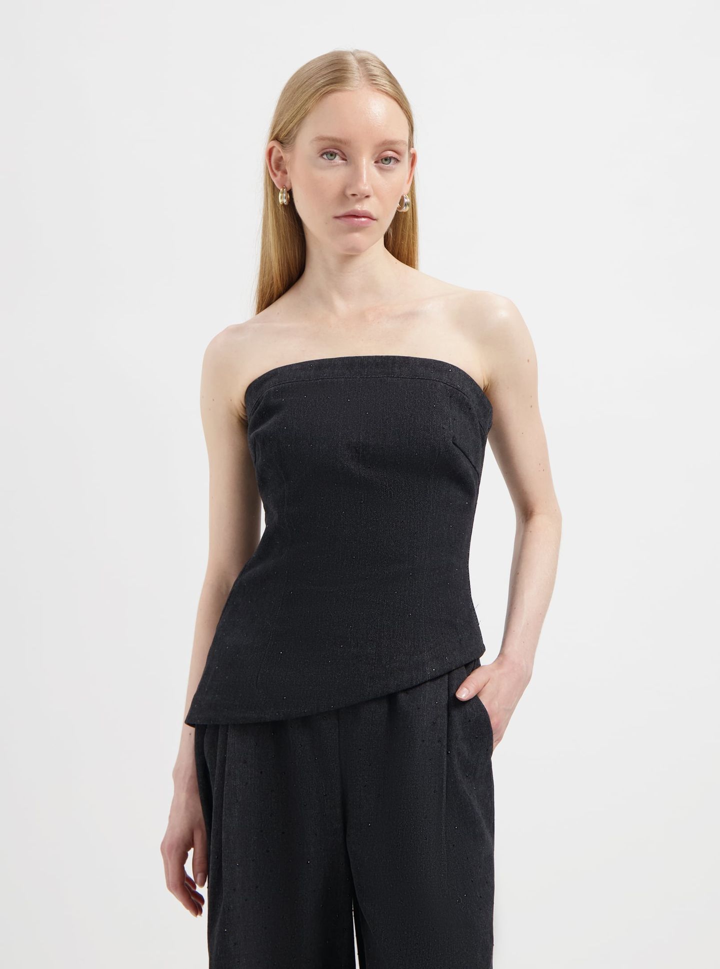 NOUS SOMMES LABELS – KATE TUBE TOP BLACK 6