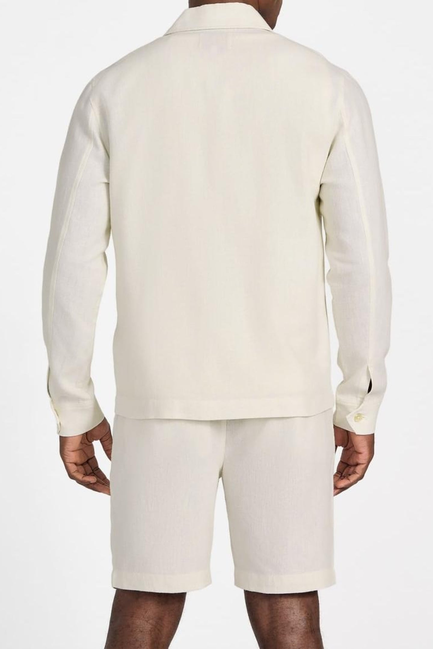 GUESS ECO FLETCHER LINEN OVER PEARL WHITE MULTI 4