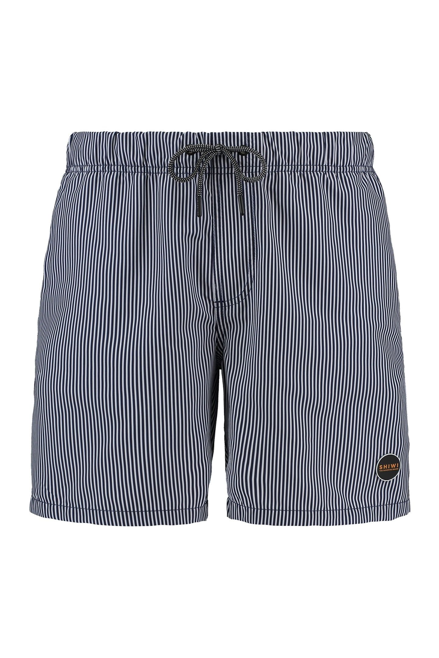 SWIM SHORTS SKINNY STRIPE DARK NAVY 5