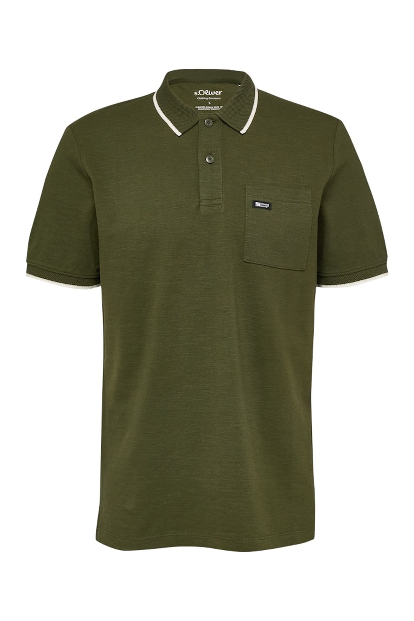 S.OLIVER POLOSHIRTS DARK GREEN 4