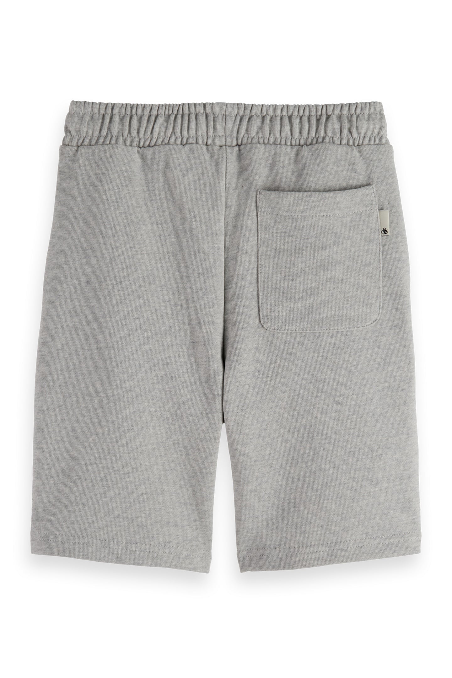 BOYS LOGO BADGE SWEATSHORTS GREY MELANGE 2
