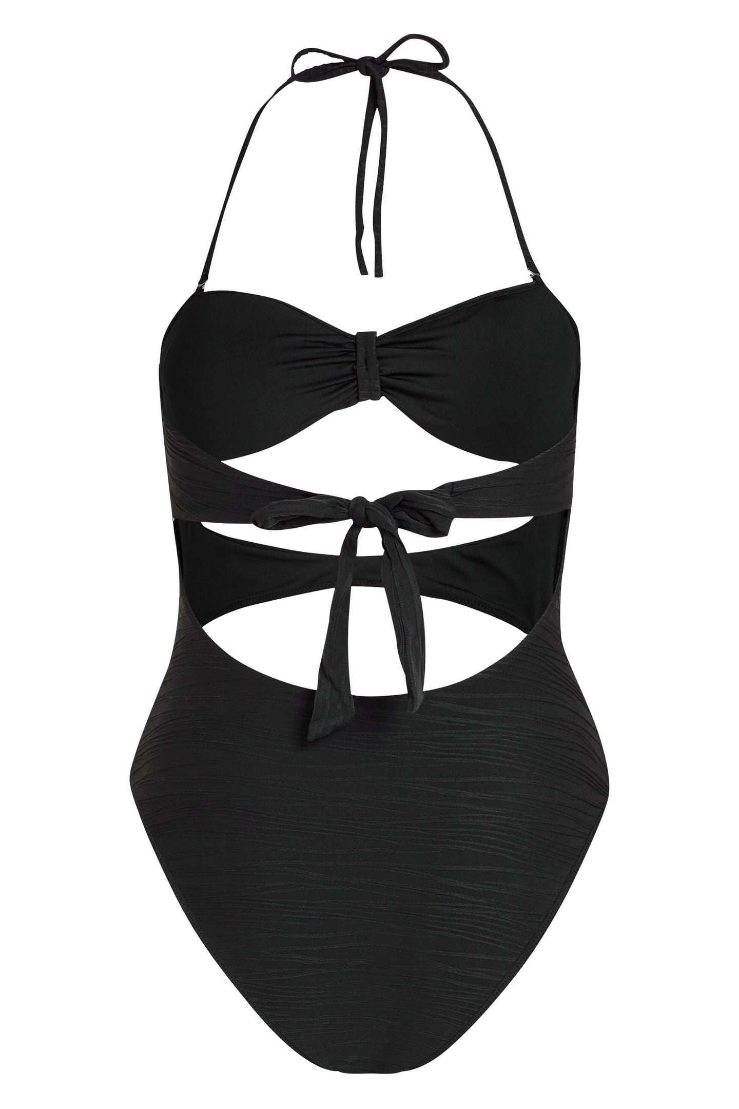 KARL RIB RIO SWIMSUIT BLACK 5