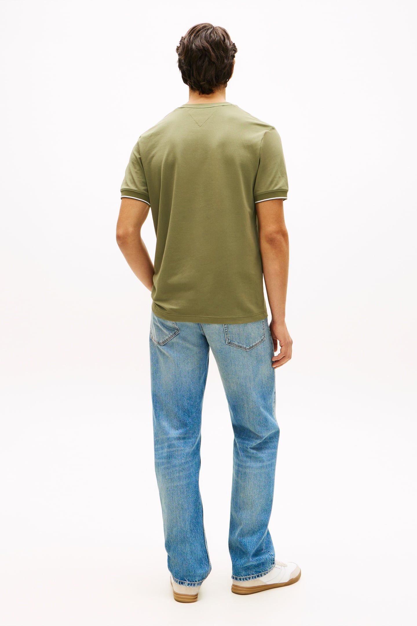 PERFORMANCE TIPPED T-SHIRT DARK ARTICHOKE 3