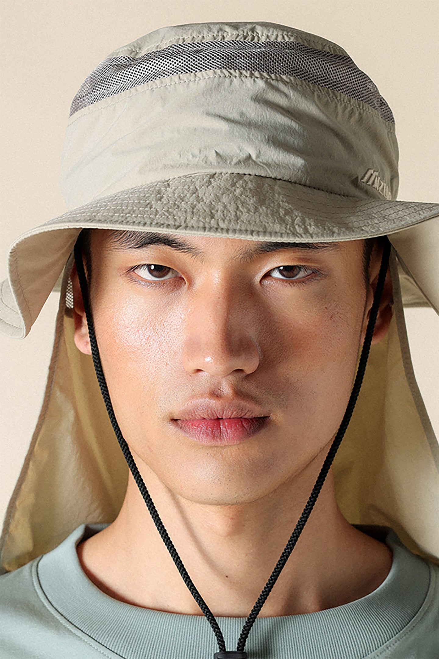 UNISEX SL SUNSHADE HAT SPRAY BEIGE 4
