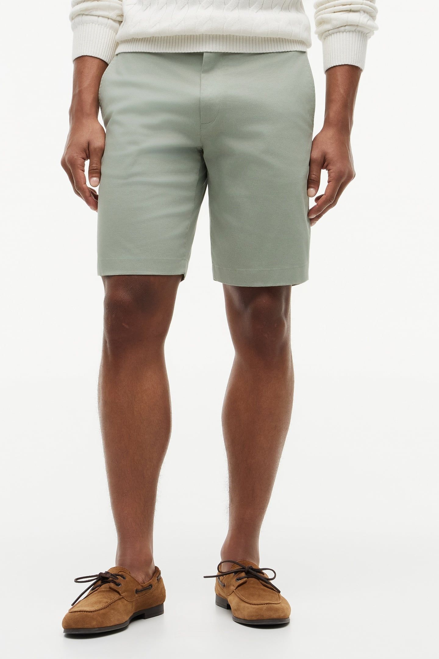 DENTON 9.5 INC PRINT SHORTS MINTY GREY 1